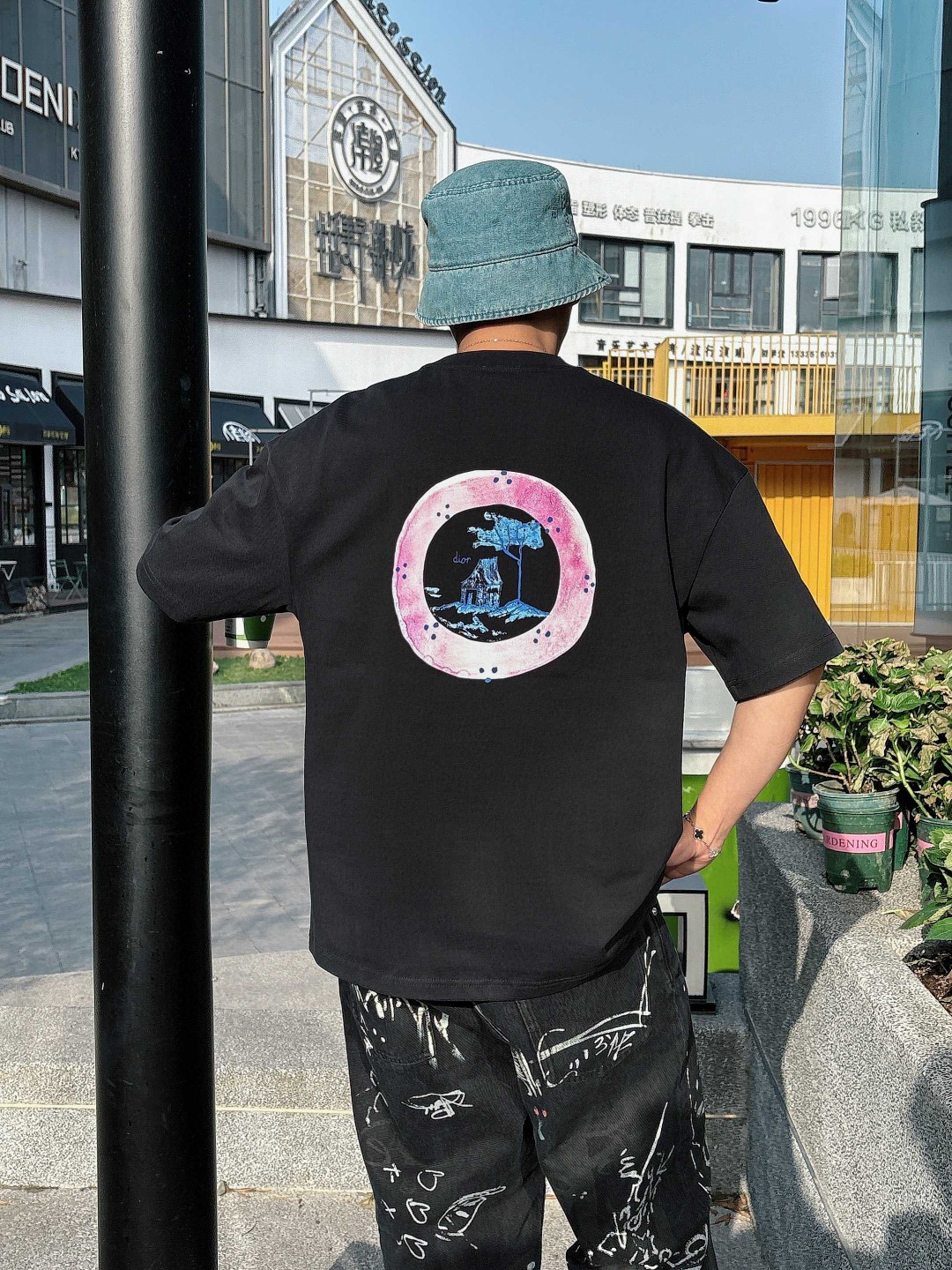 Dior 25SS秀场联名 短袖T恤服装,男,女,dior 8