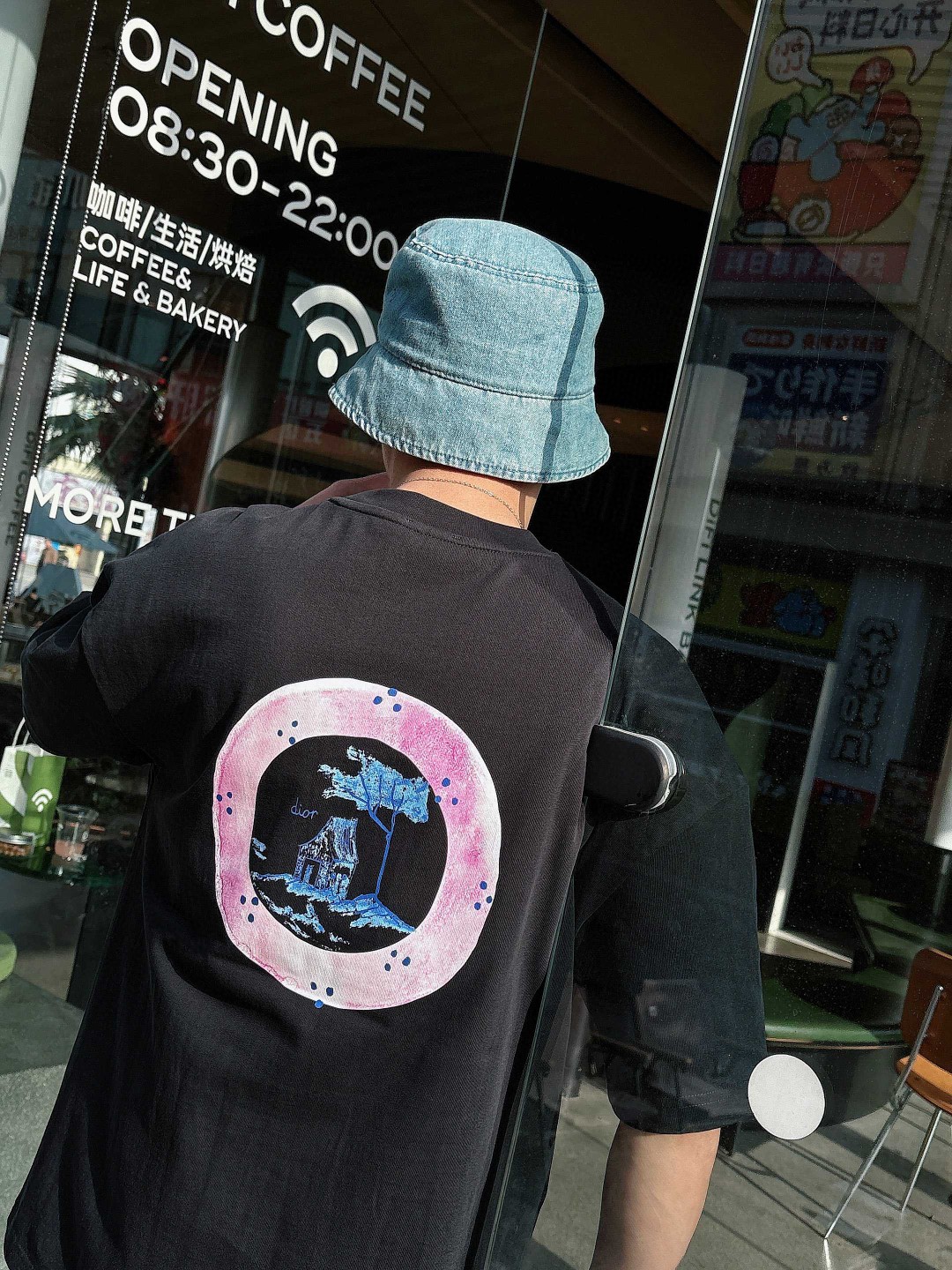 Dior 25SS秀场联名 短袖T恤服装,男,女,dior 9