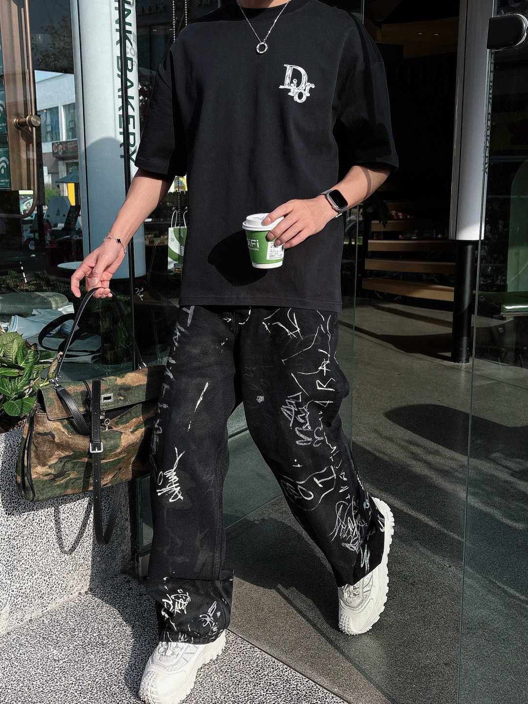 Dior 25SS秀场联名 短袖T恤服装,男,女,dior 7