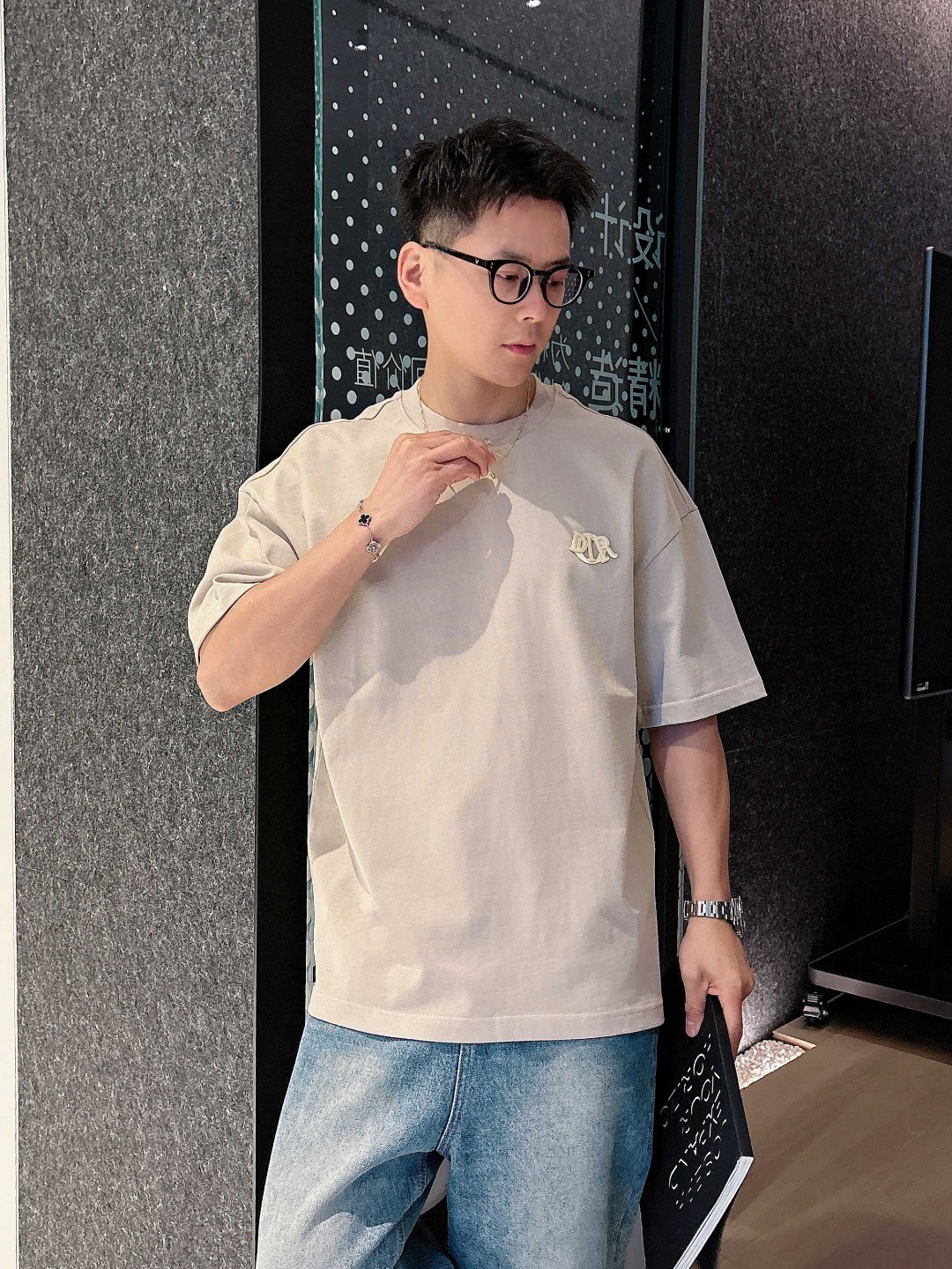 Dior 25SS T恤服装,男,女,dior 3