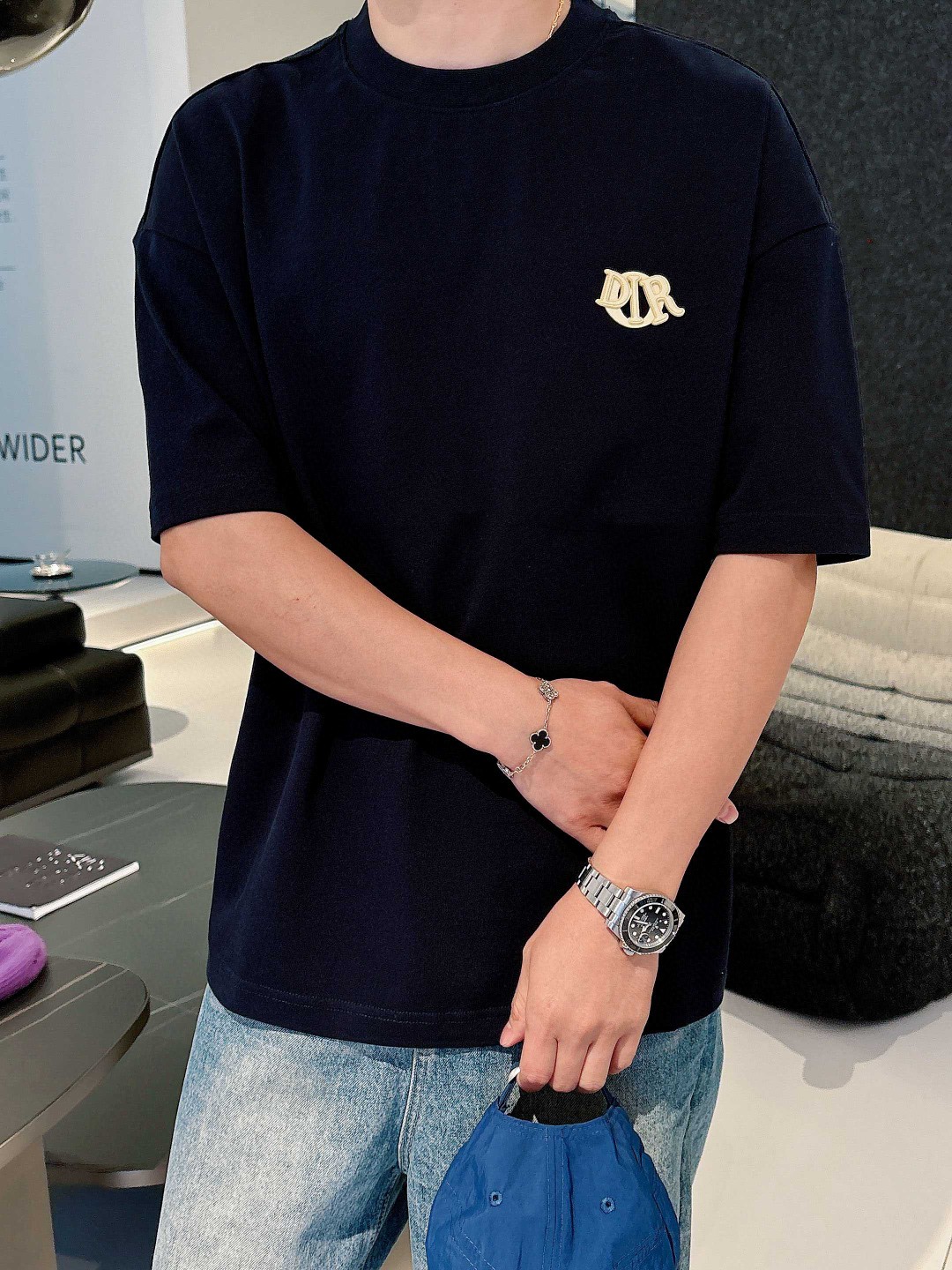 Dior Charm T恤服装,男,女,dior 4