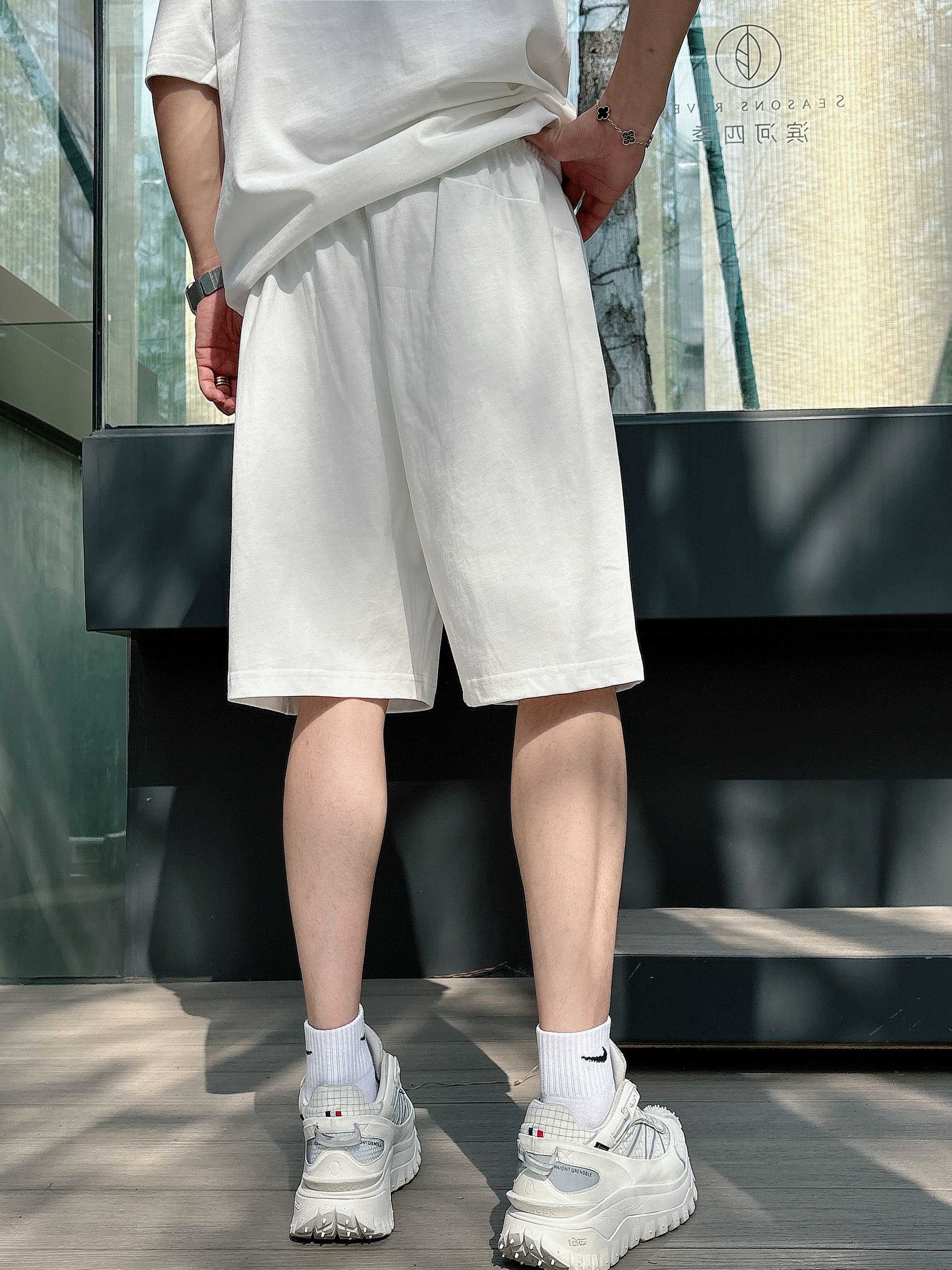 Gucci Heavy Cotton Tee & Shorts Set - Embroidered Logo, Unisex Style 6 a1746886432449 2147