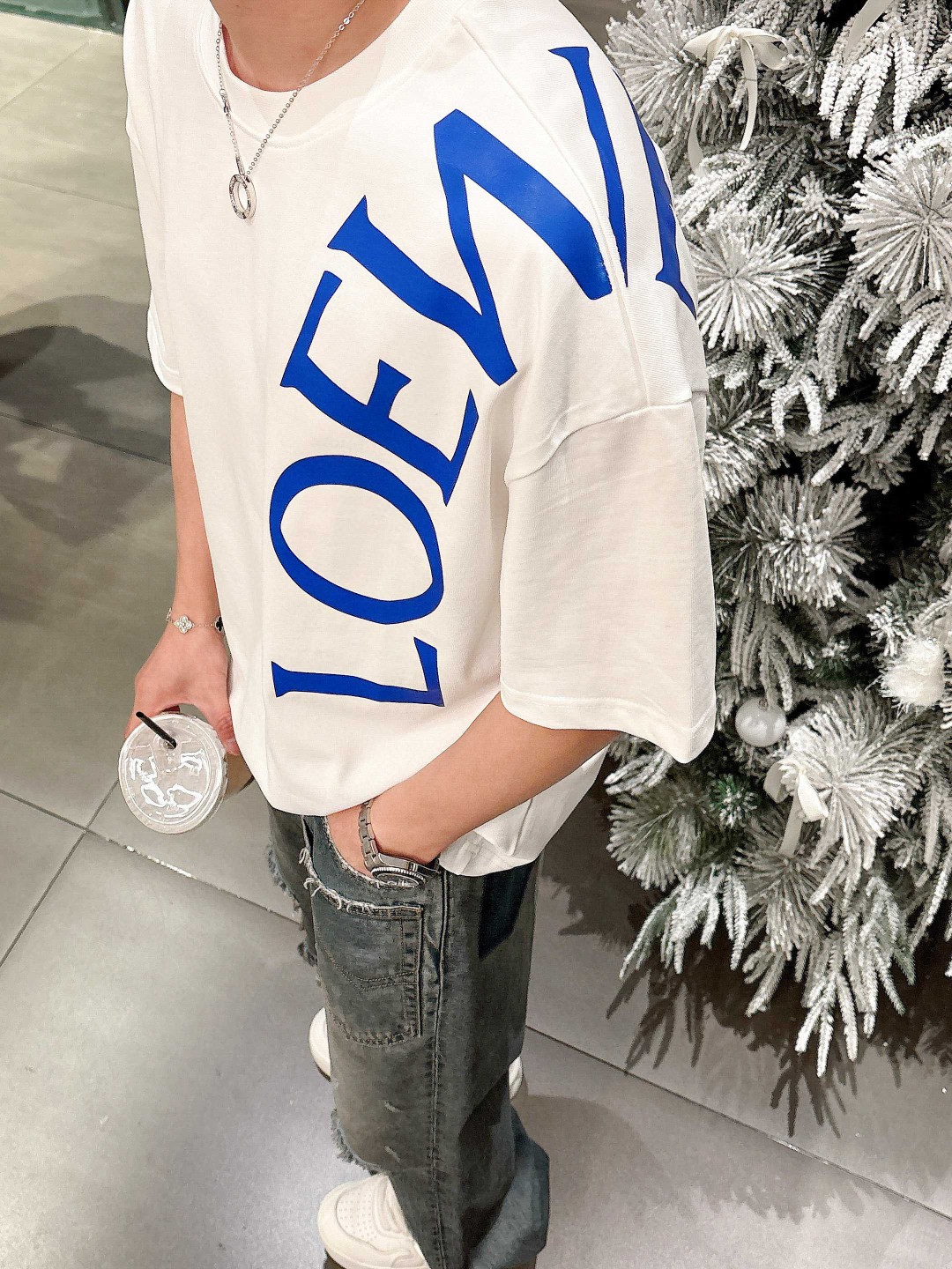 Loewe  T恤服装,男,女,loewe 3