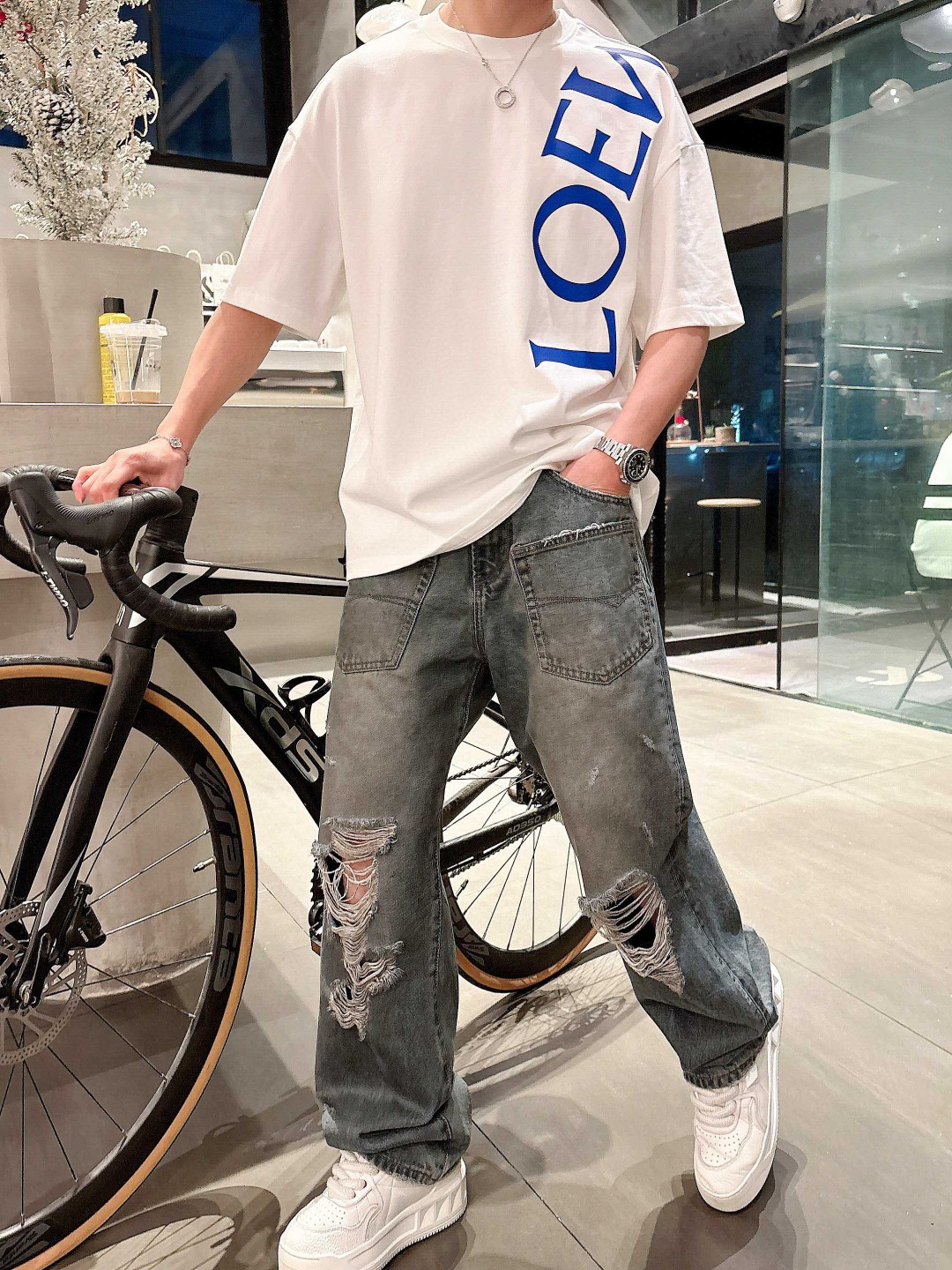 Loewe  T恤服装,男,女,loewe 7