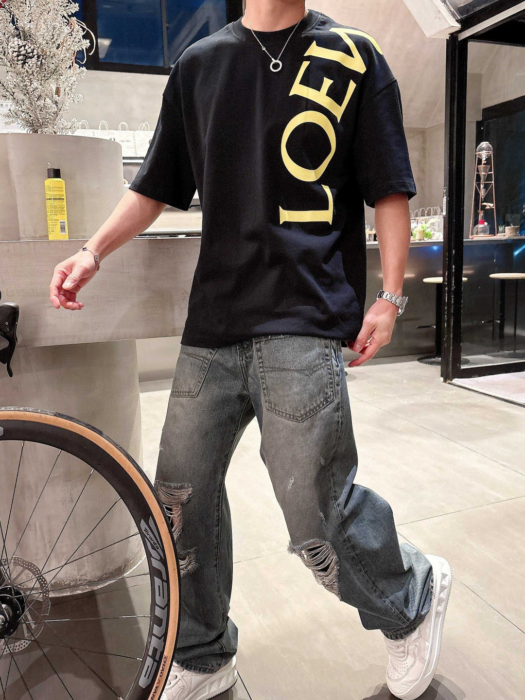 Loewe  T恤服装,男,女,loewe 5