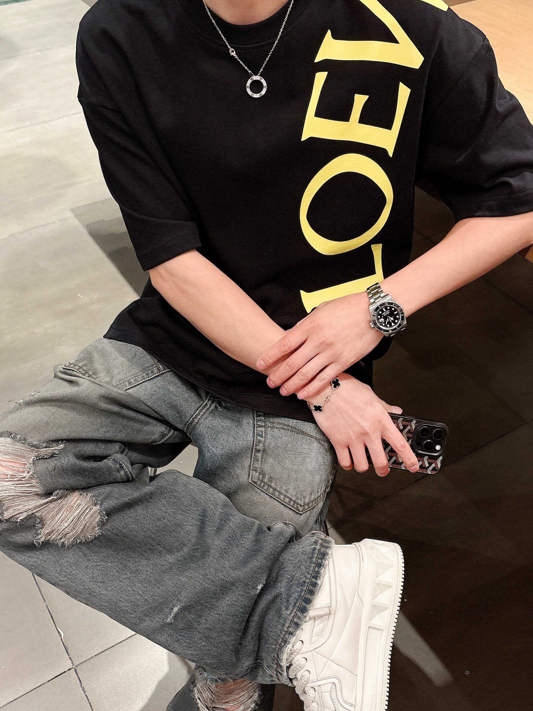 Loewe  T恤服装,男,女,loewe 9