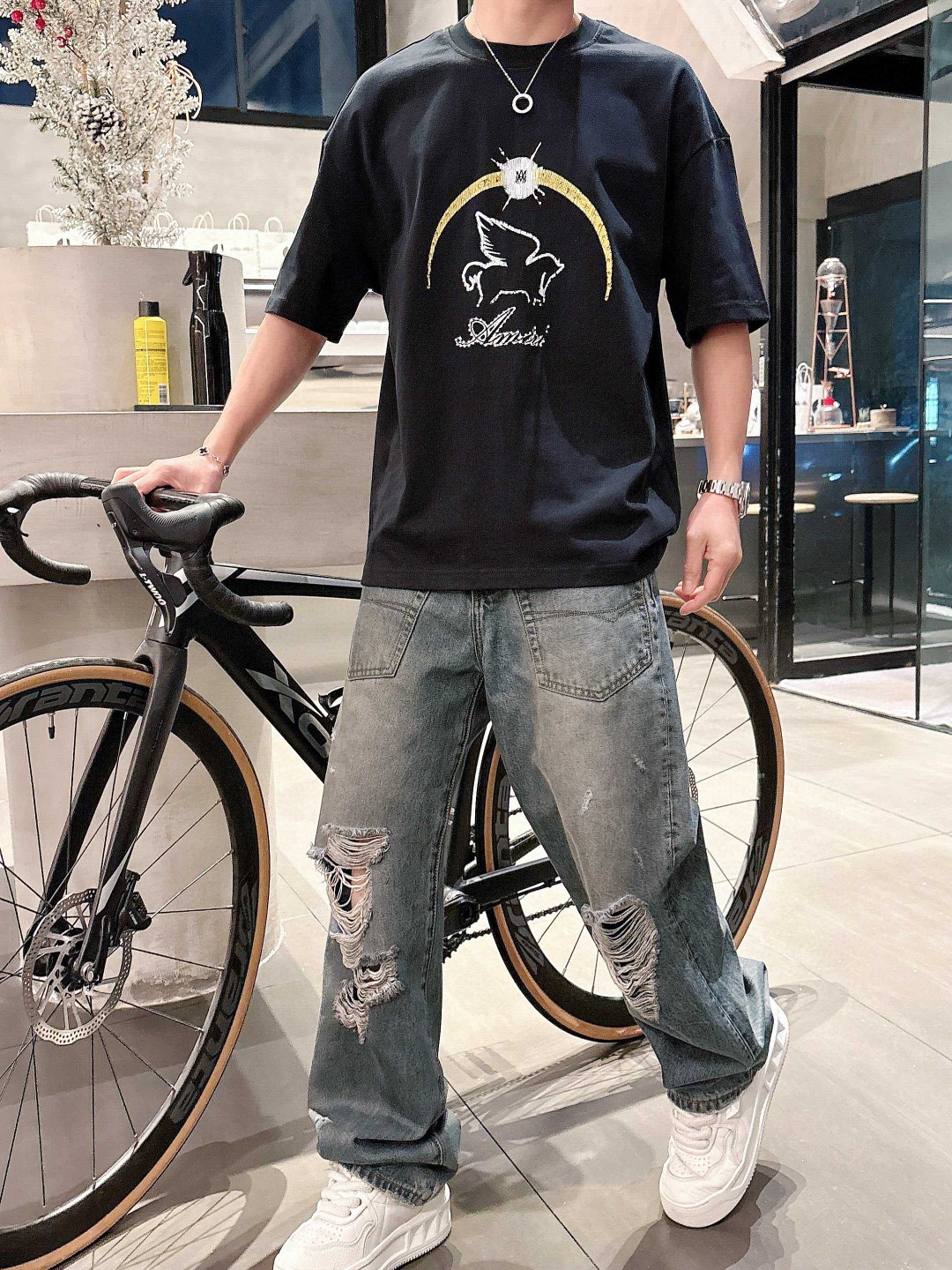 Amiri  T恤ami,服装,男,女 5