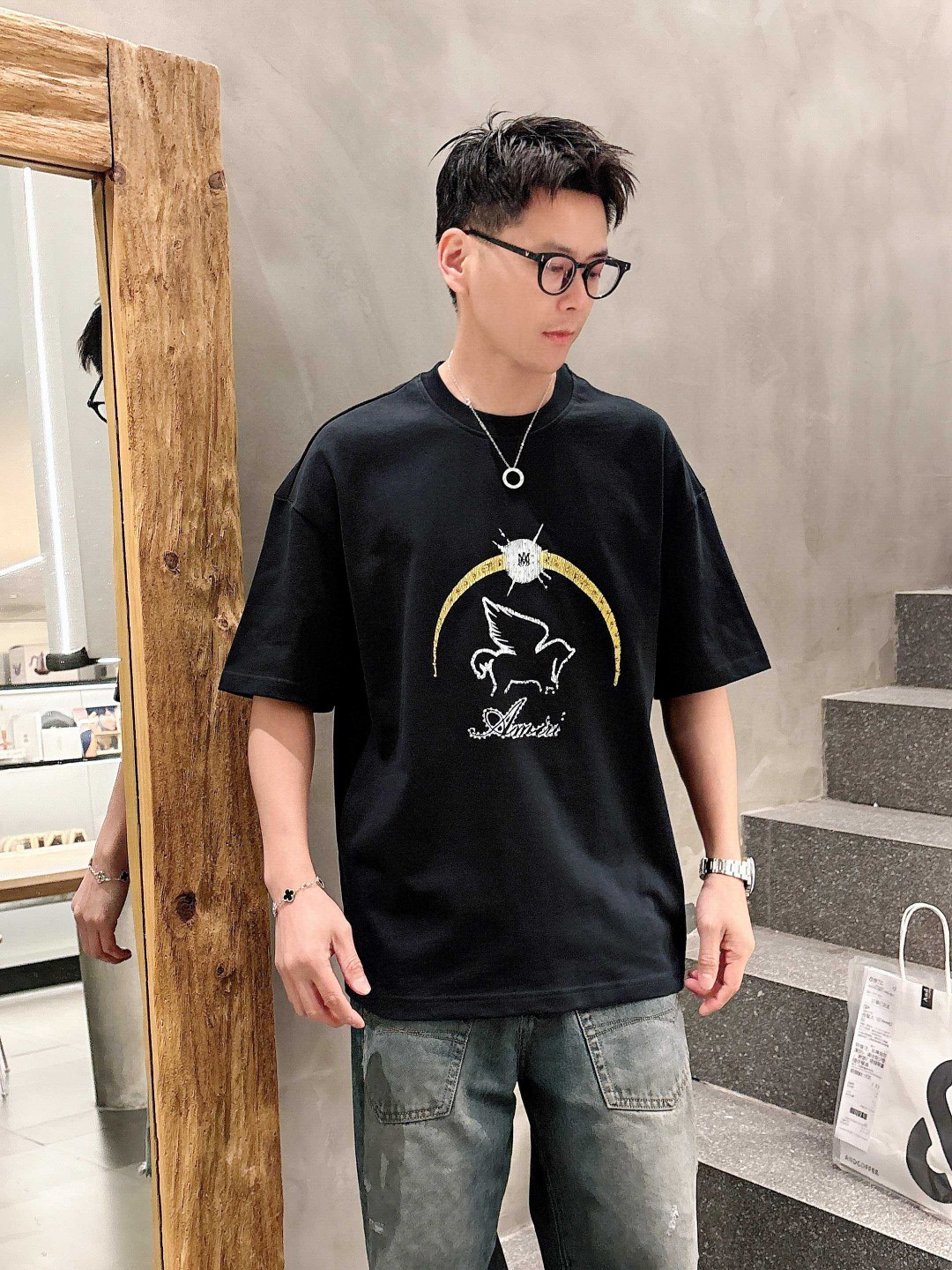 Amiri  T恤ami,服装,男,女 3