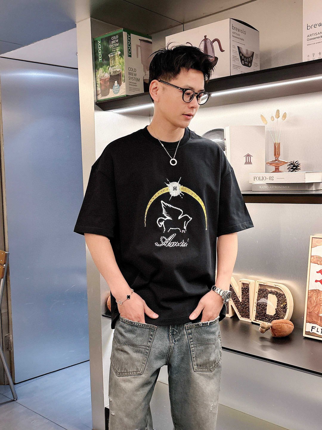 Amiri  T恤ami,服装,男,女 8