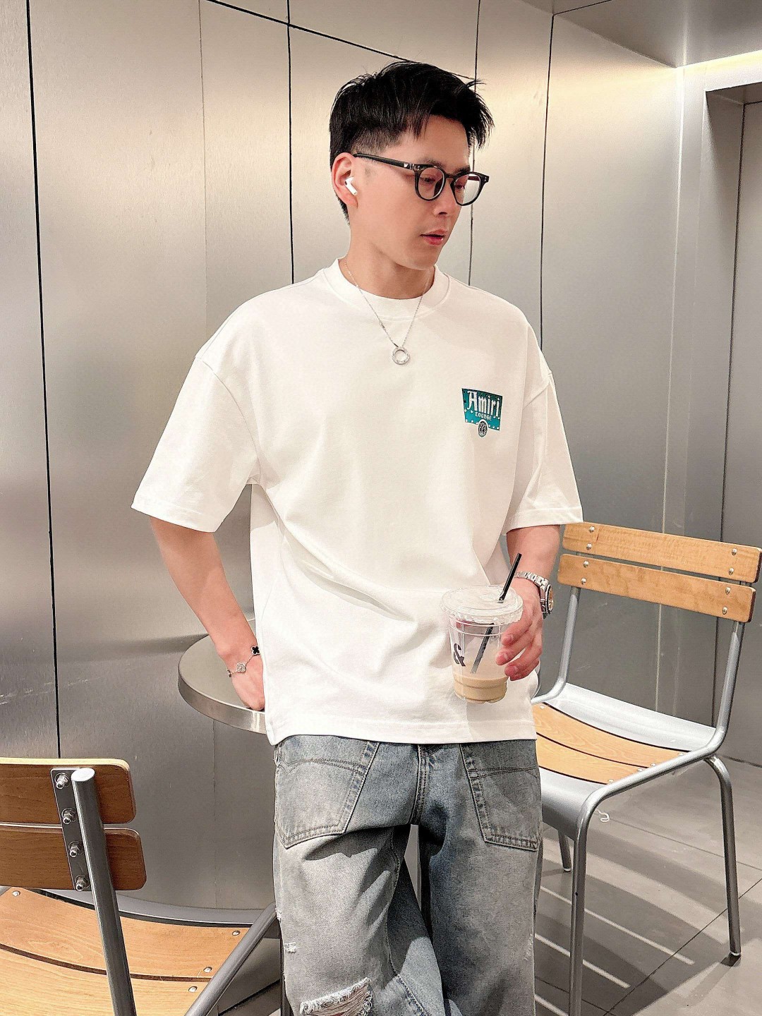 Amiri  T恤ami,服装,男,女 5