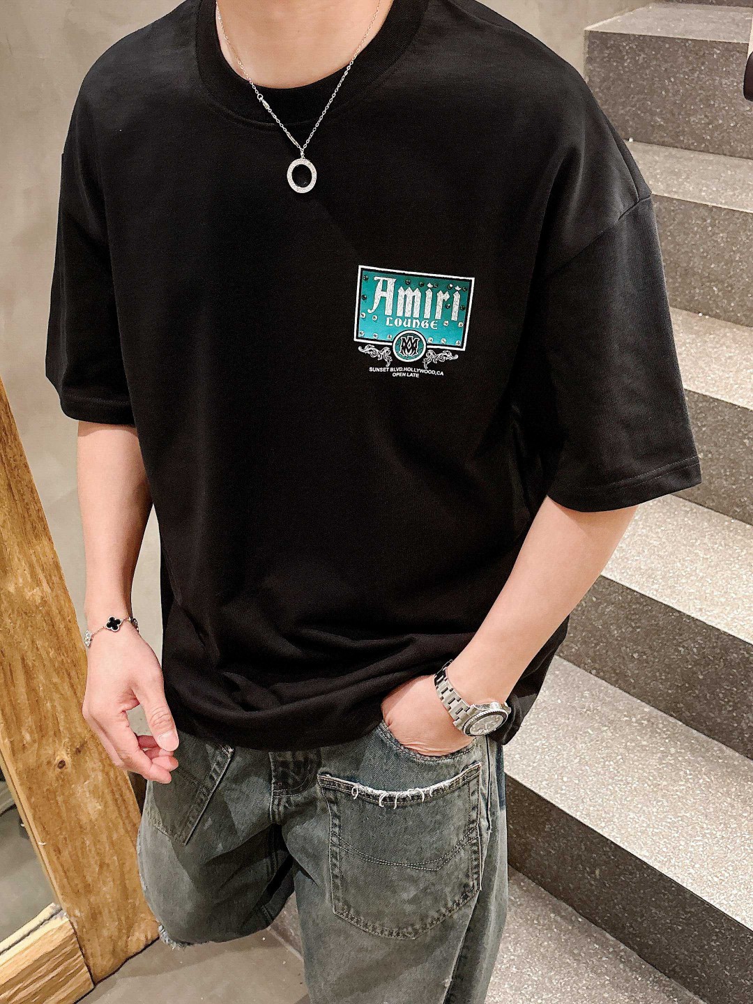 Amiri  T恤ami,服装,男,女 5