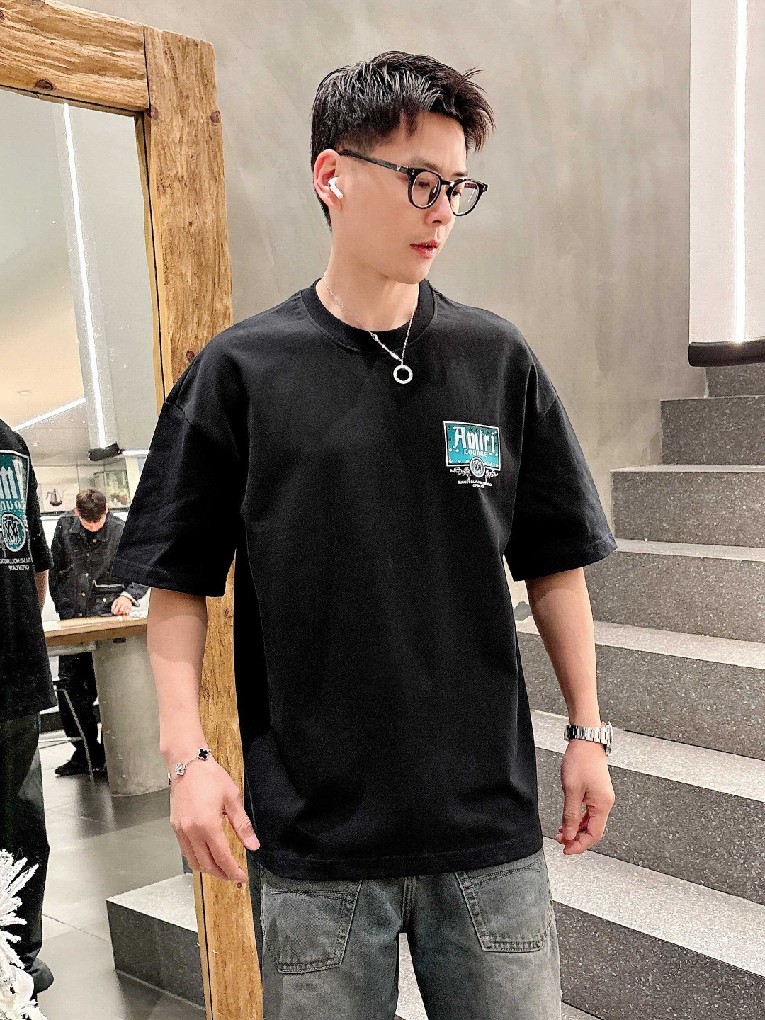Amiri  T恤ami,服装,男,女 3