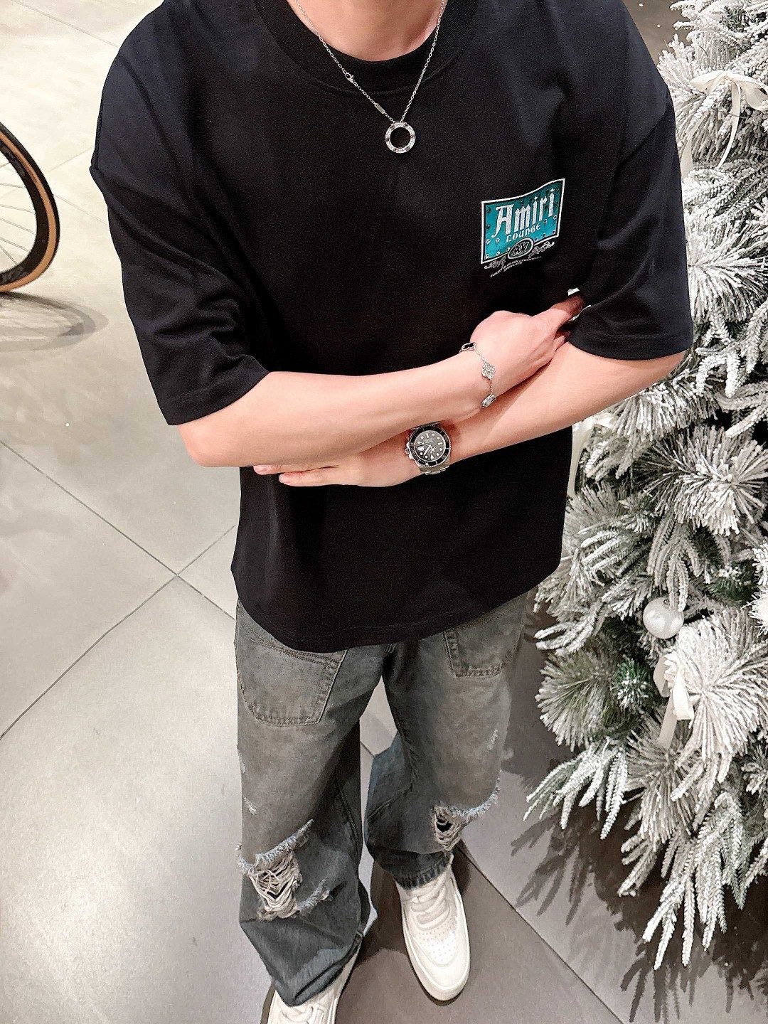 Amiri  T恤ami,服装,男,女 6