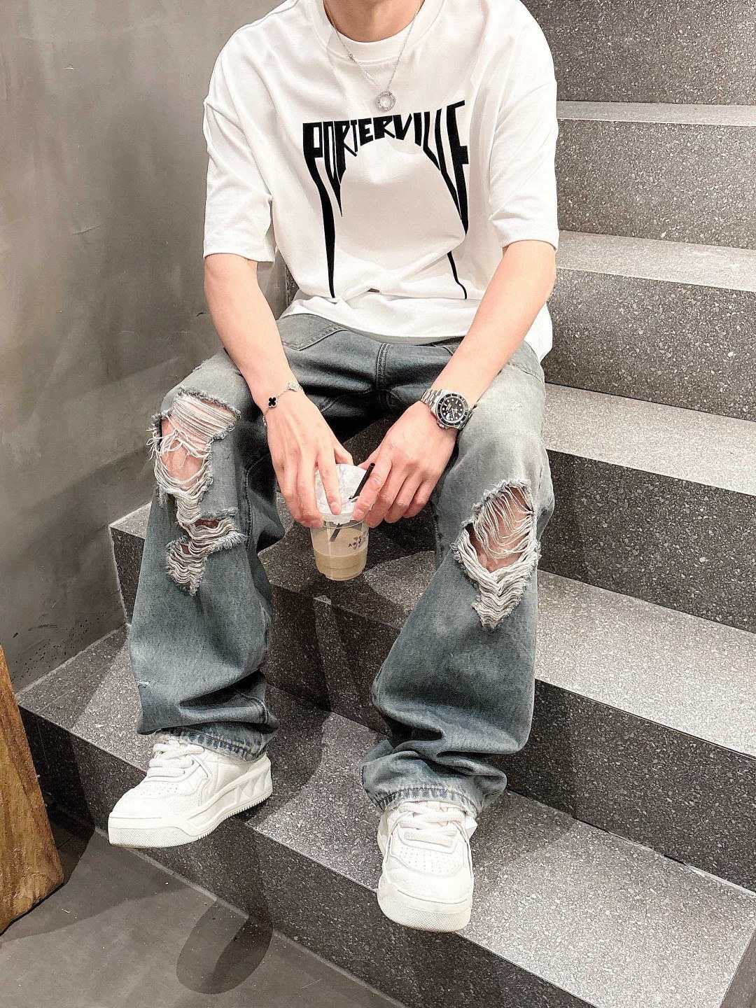 R.O  T恤服装,男,女 8