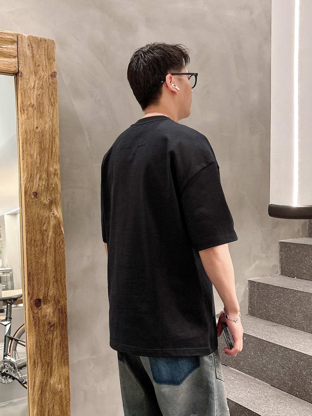 R.O  短袖T恤服装,男,女 6