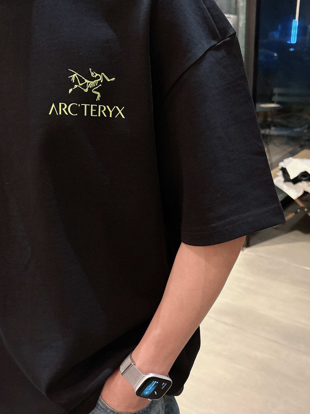 ARC TERYX MAMMOTH 圆领短袖T恤服装,男,女 8