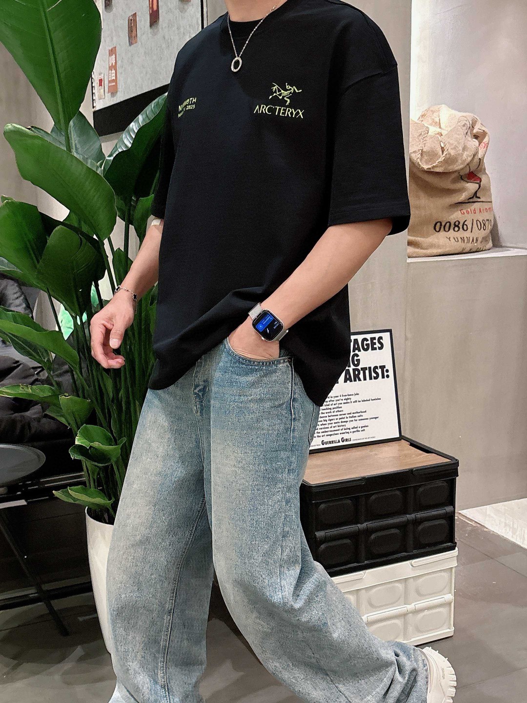 ARC TERYX MAMMOTH 圆领短袖T恤服装,男,女 7