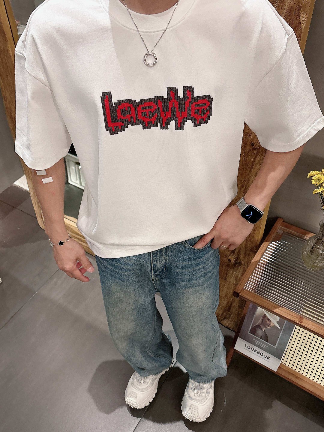 Loewe  T恤服装,男,女,loewe 7