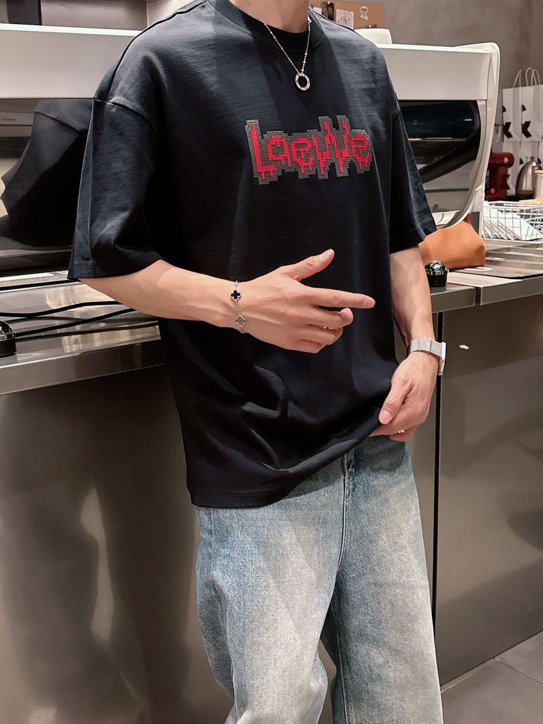 Loewe  T恤服装,男,女,loewe 7