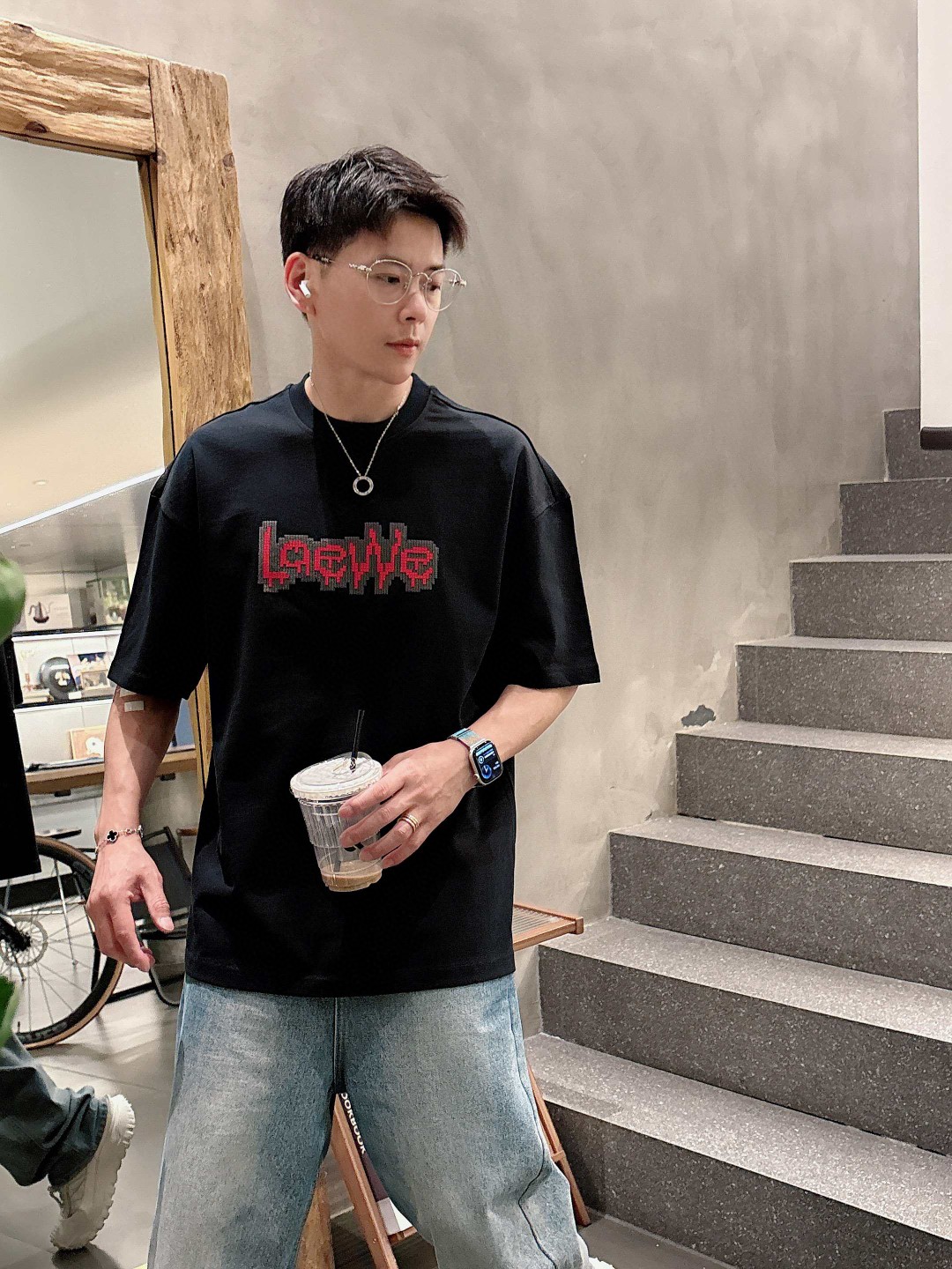 Loewe  T恤服装,男,女,loewe 9