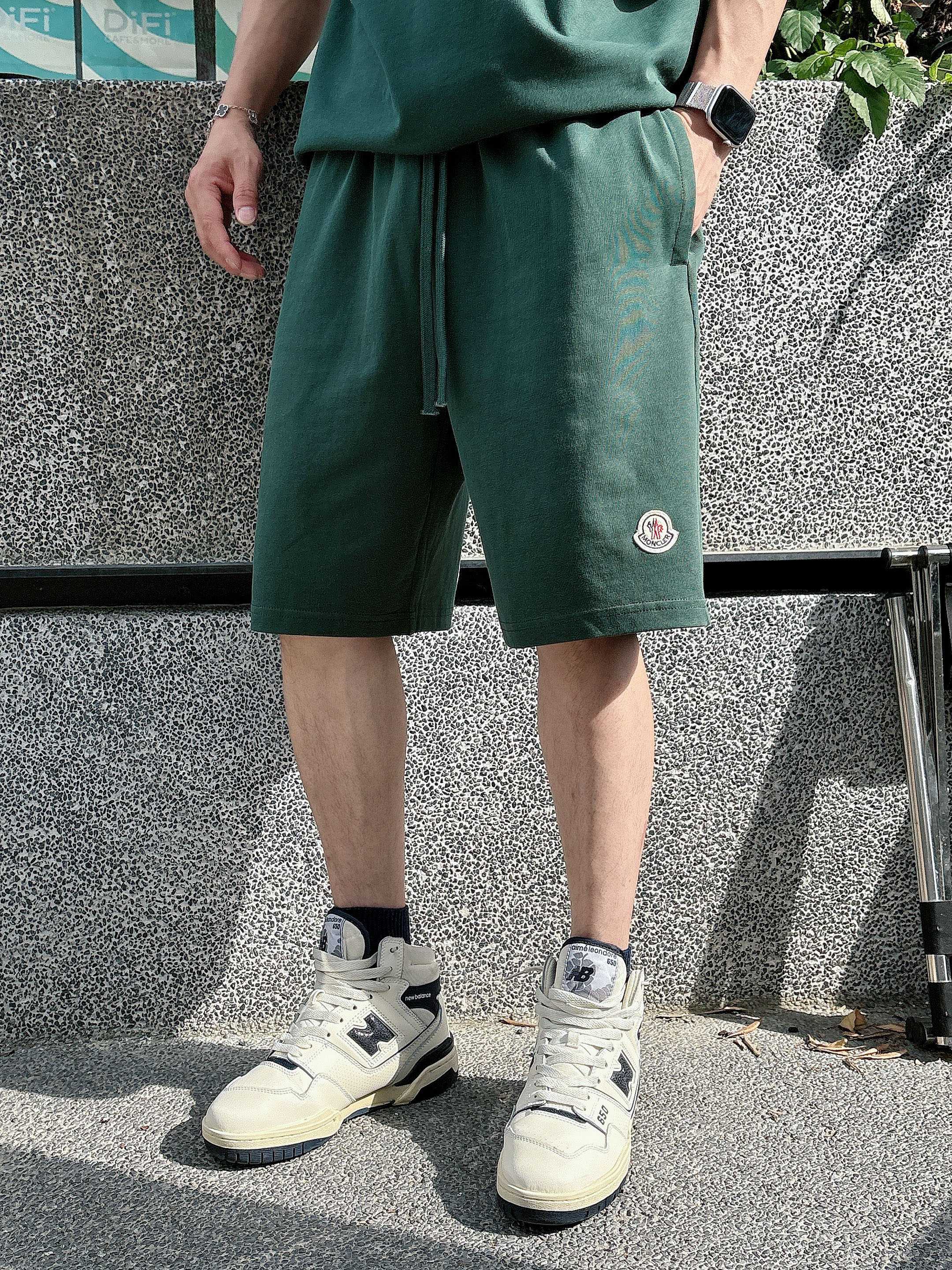 Moncler Heavyweight Embroidered Cotton Tee & Shorts Set - Unisex 8 a1748102899897 8116