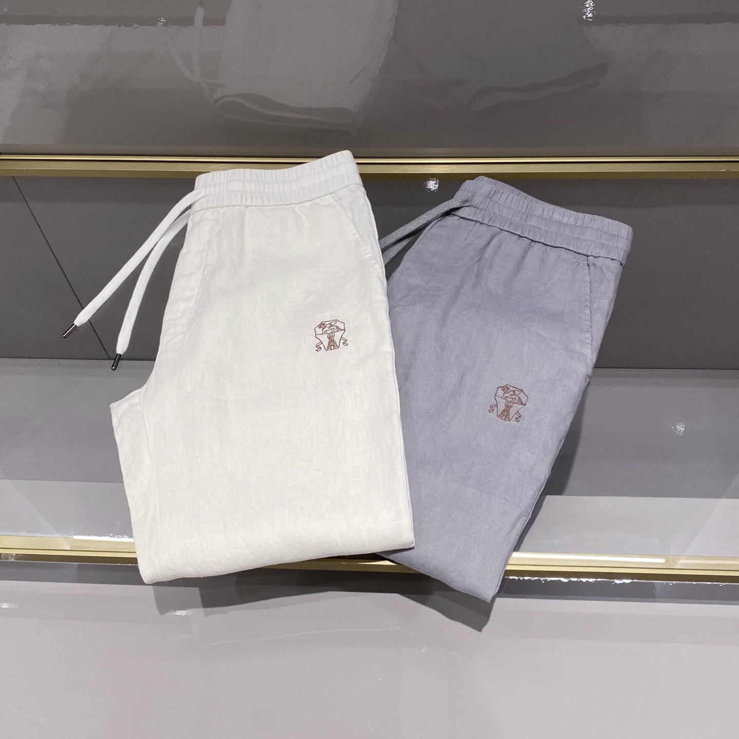 NO:151705,Two-color high-end quality lightweight linen casual pants, alexander wang19860909两色高端品质轻薄亚麻面料休闲裤,,alexander wang,Men's clothing
