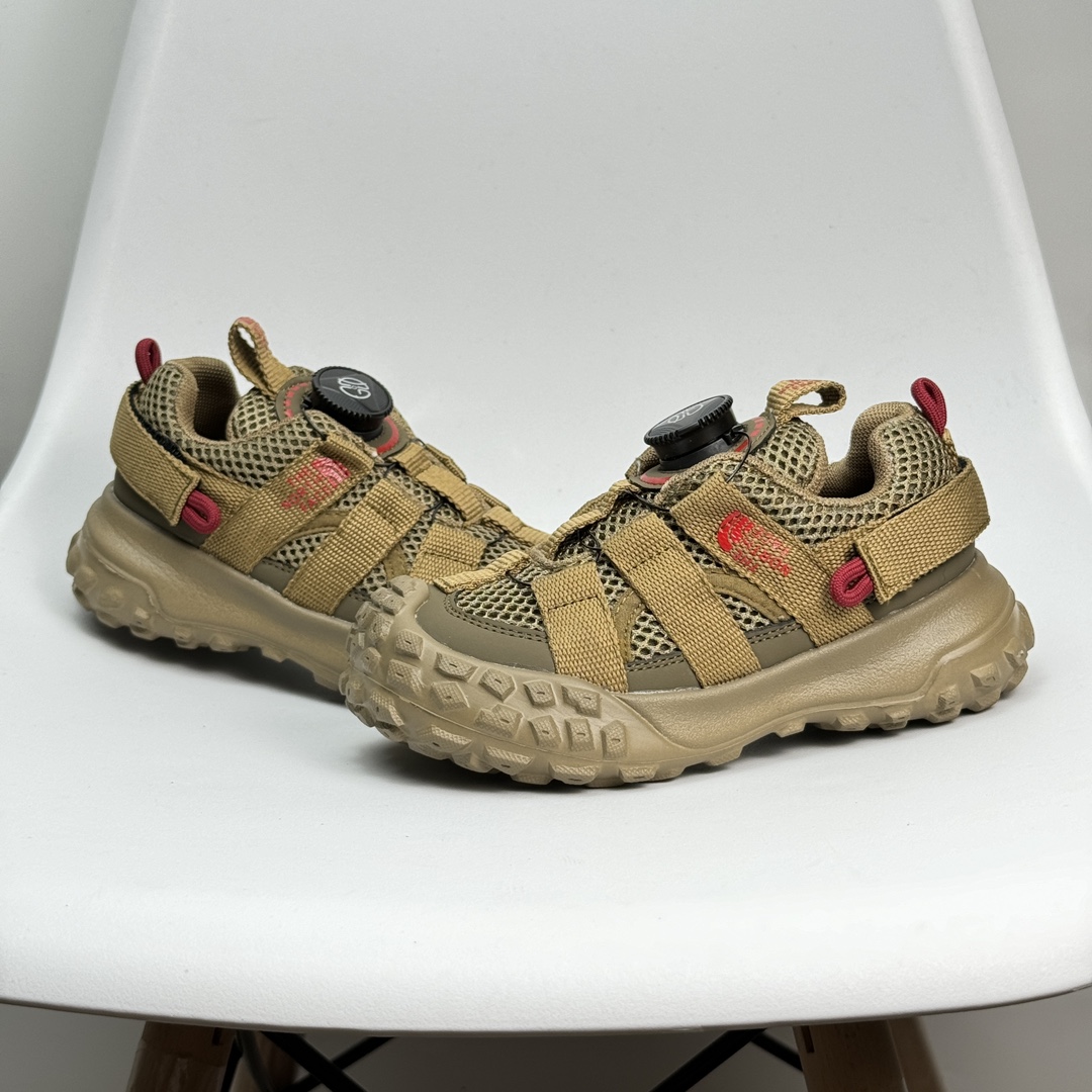 图片[5]-北面童鞋EN\’S HEDGEHOG HIKEI IWP北面 春秋季新款男女童老爹旋转纽扣网面透气运动鞋 尺码：26-37 079JGD！-选品中心