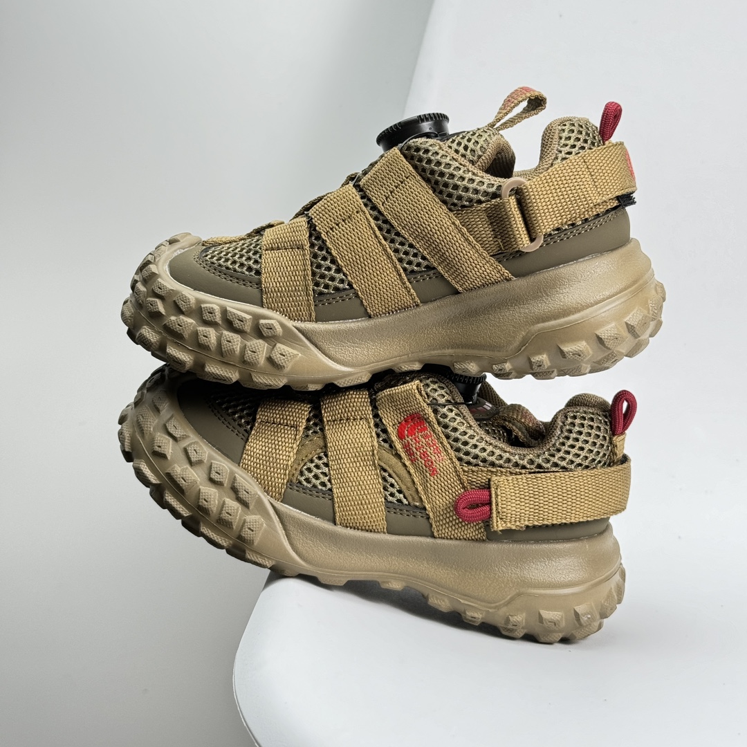 图片[3]-北面童鞋EN\’S HEDGEHOG HIKEI IWP北面 春秋季新款男女童老爹旋转纽扣网面透气运动鞋 尺码：26-37 079JGD！-选品中心