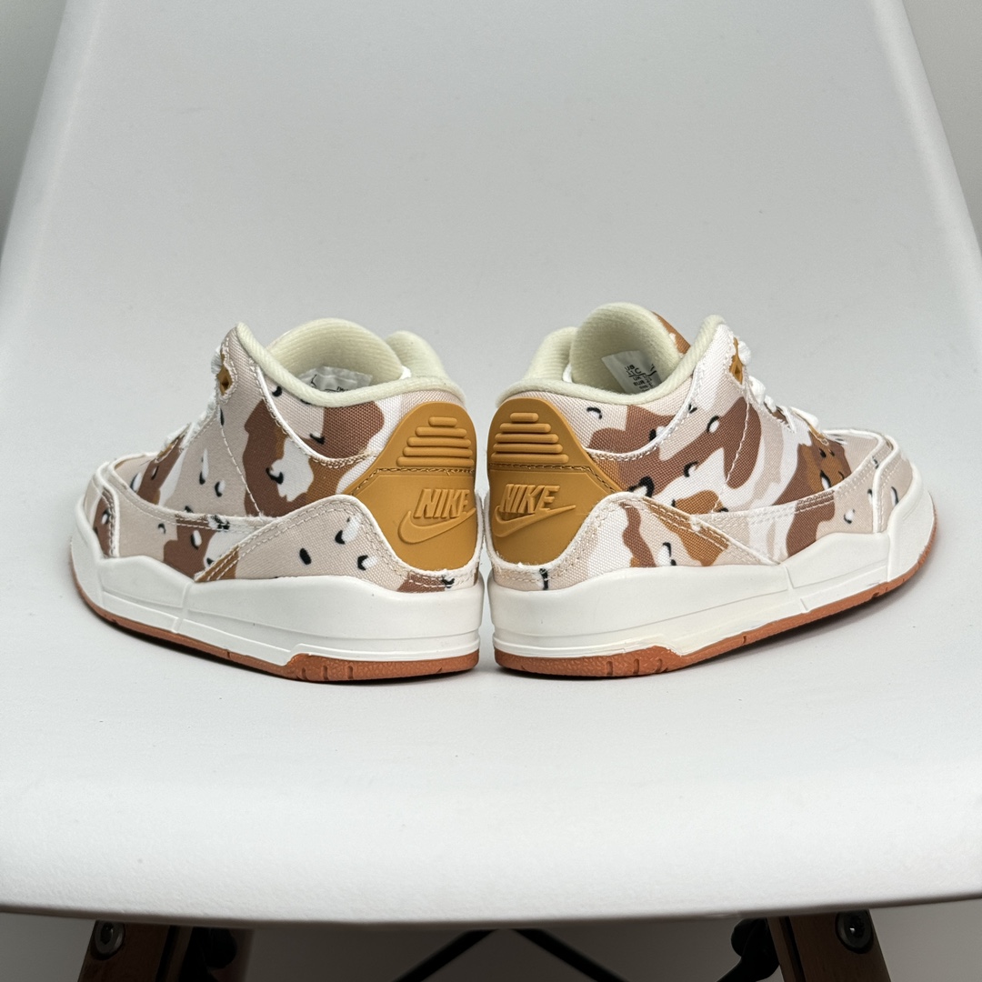 图片[8]-新配色 童鞋码数24-37 公司级✅Air Jordan 3 JTH Justin Timberlake&Tinker Hatfheld 白手稿联名 AJ3 1乔丹3代 aj3 乔3 白手稿 乔丹篮球鞋系列 这款鞋不仅完美再现了白棕水泥White Cement的经典气质，鞋身侧边的Swoosh,更是还原了设计师TinkerHatfield的原始手稿。同时带有3M反光效果，让人炫目！！！ 079JJD-选品中心