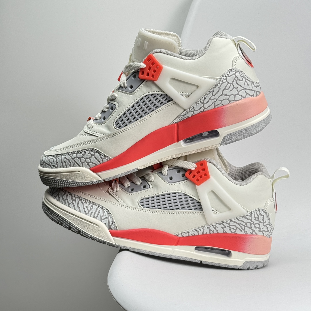 💰120 Jordan Air Jordan 4 "Pine Green"名款 AJ4 乔丹4代 aj4 乔4 绿白联名 乔丹篮球鞋系列 本次联名鞋款维持AirJordan4经典轮廓，鞋身以白色为主，细节部分选用绿色点缀，鞋头部分还带有灰色麂皮覆盖，鞋底部分采用复古感十足的牛筋底，成功营造清爽氛围，并于鞋舌背面、Flight 字样、鞋带扣、中底区域、鞋后跟、拉环注入主题色「Pine Green」，其余细节则能留意经典红色Jumpman Logo，灰色绒面革覆盖层与生胶大底。当然最大亮点便是后跟的Nike SB Logo及为双方打造的特殊鞋盒，极具纪念意义 36-45半 972JHD