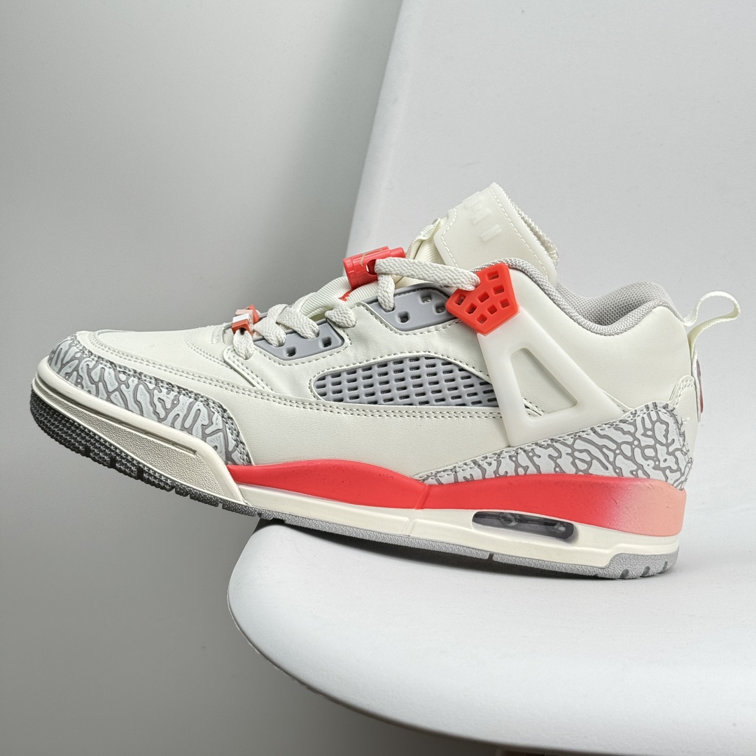 💰120 Jordan Air Jordan 4 "Pine Green"名款 AJ4 乔丹4代 aj4 乔4 绿白联名 乔丹篮球鞋系列 本次联名鞋款维持AirJordan4经典轮廓，鞋身以白色为主，细节部分选用绿色点缀，鞋头部分还带有灰色麂皮覆盖，鞋底部分采用复古感十足的牛筋底，成功营造清爽氛围，并于鞋舌背面、Flight 字样、鞋带扣、中底区域、鞋后跟、拉环注入主题色「Pine Green」，其余细节则能留意经典红色Jumpman Logo，灰色绒面革覆盖层与生胶大底。当然最大亮点便是后跟的Nike SB Logo及为双方打造的特殊鞋盒，极具纪念意义 36-45半 972JHD