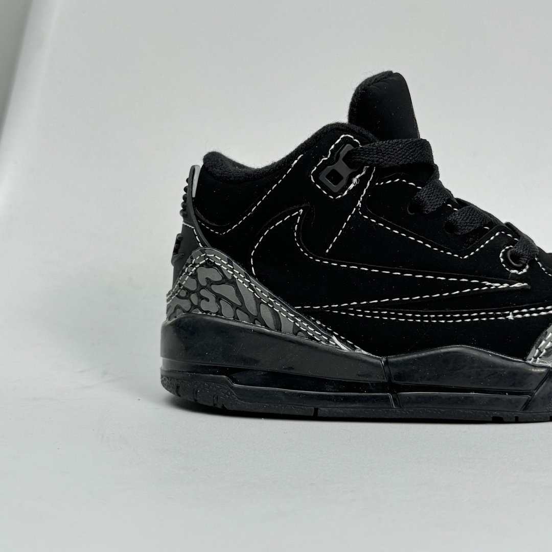 图片[8]-乔3倒钩 童鞋码数24-37 公司级✅Air Jordan 3 JTH Justin Timberlake&Tinker Hatfheld 白手稿联名 AJ3 1乔丹3代 aj3 乔3 白手稿 乔丹篮球鞋系列 这款鞋不仅完美再现了白棕水泥White Cement的经典气质，鞋身侧边的Swoosh,更是还原了设计师TinkerHatfield的原始手稿。同时带有3M反光效果，让人炫目！！！ 079JJD-选品中心