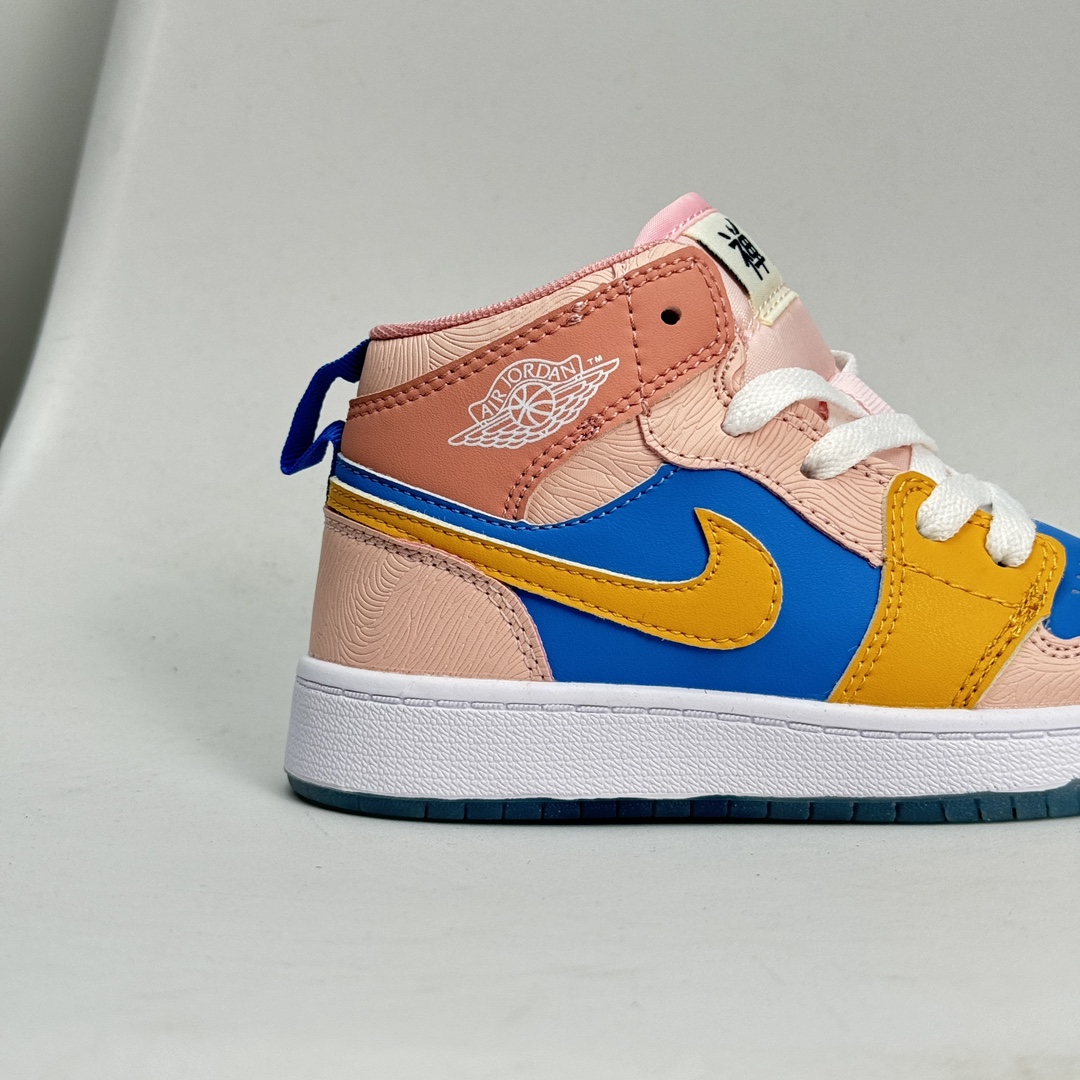 图片[8]-Jordan/乔丹 童鞋版本上线👣你家有个fashion宝贝👶🏻耐克Air Jordan Brand 1 Mid GS\”Hulk\”AJ1乔丹一代低帮经典复古文化休闲运动篮球鞋“乔1低邦童鞋系列” 类型：低邦童鞋 尺码：22 23 24 25 26 27 28 29 30 31 32 33 34 35 36 37 079DND-选品中心