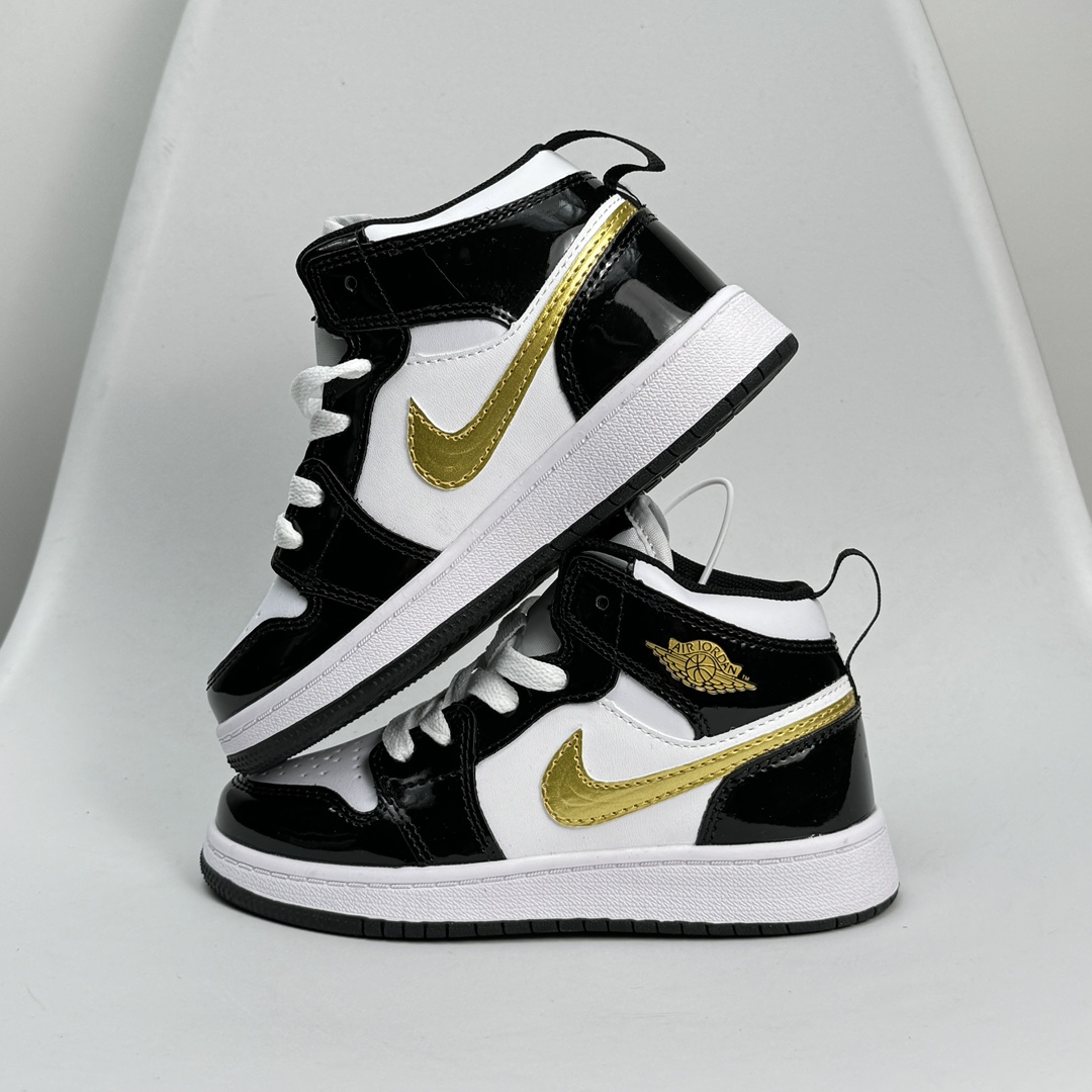 图片[3]-Jordan/乔丹 童鞋版本上线👣你家有个fashion宝贝👶🏻耐克Air Jordan Brand 1 Mid GS\”Hulk\”AJ1乔丹一代低帮经典复古文化休闲运动篮球鞋“乔1低邦童鞋系列” 类型：低邦童鞋 尺码：22 23 24 25 26 27 28 29 30 31 32 33 34 35 36 37 079DND-选品中心