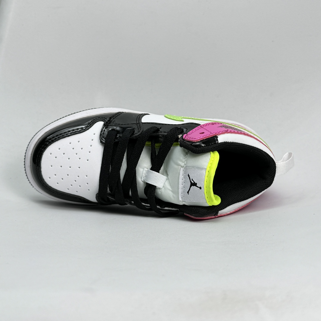 图片[6]-Jordan/乔丹 童鞋版本上线👣你家有个fashion宝贝👶🏻耐克Air Jordan Brand 1 Mid GS\”Hulk\”AJ1乔丹一代低帮经典复古文化休闲运动篮球鞋“乔1低邦童鞋系列” 类型：低邦童鞋 尺码：22 23 24 25 26 27 28 29 30 31 32 33 34 35 36 37 079DND-选品中心