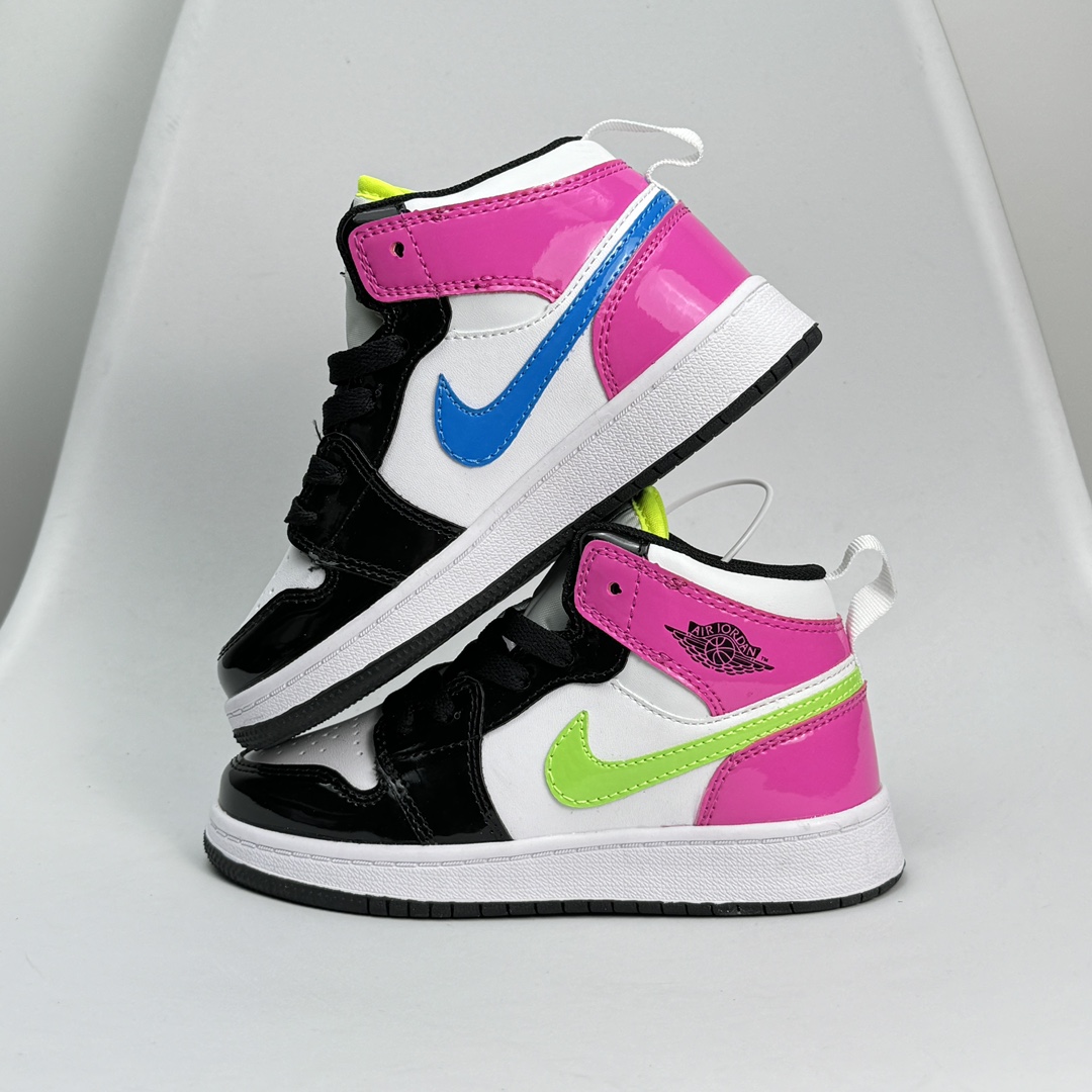 图片[3]-Jordan/乔丹 童鞋版本上线👣你家有个fashion宝贝👶🏻耐克Air Jordan Brand 1 Mid GS\”Hulk\”AJ1乔丹一代低帮经典复古文化休闲运动篮球鞋“乔1低邦童鞋系列” 类型：低邦童鞋 尺码：22 23 24 25 26 27 28 29 30 31 32 33 34 35 36 37 079DND-选品中心