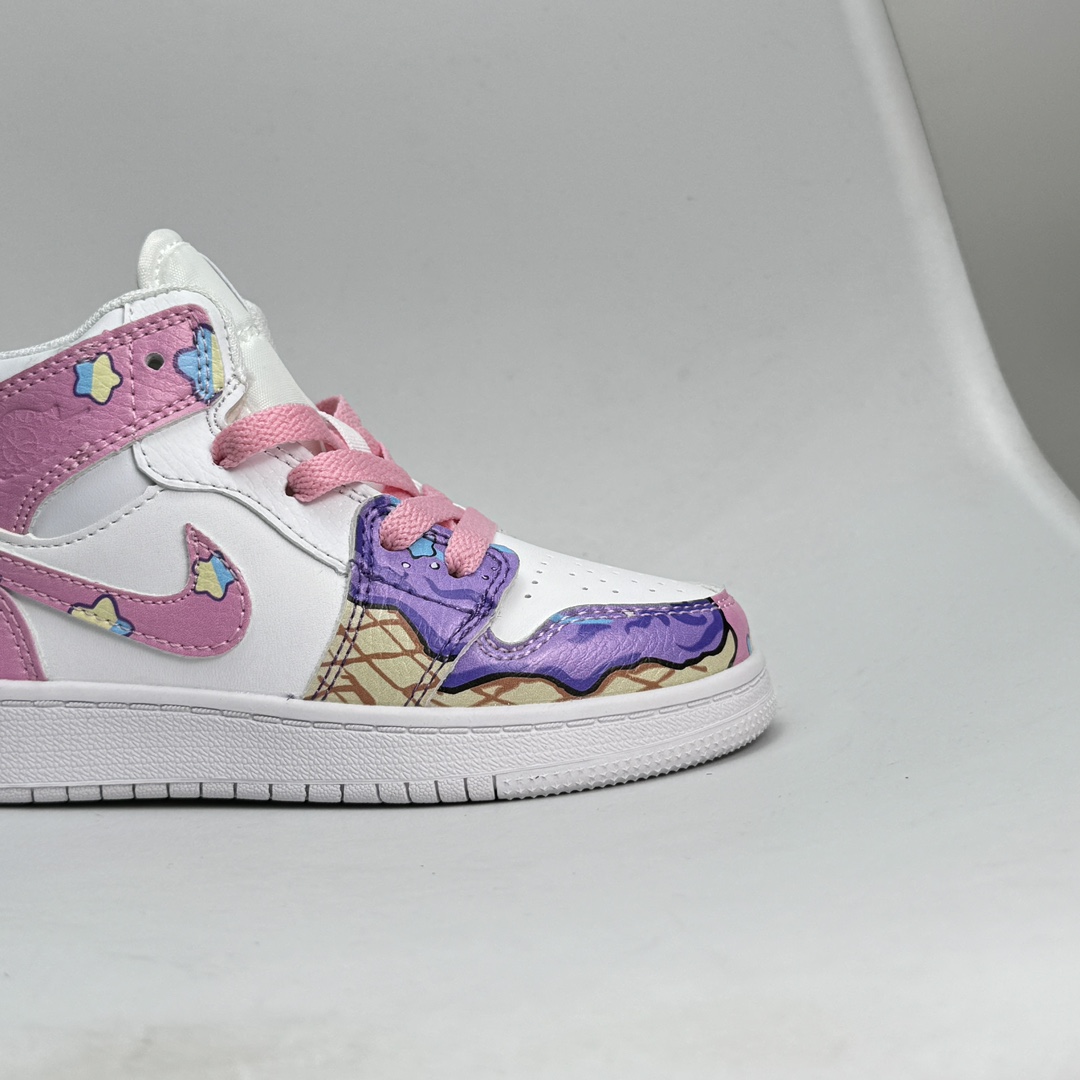 图片[9]-Jordan/乔丹 童鞋版本上线👣你家有个fashion宝贝👶🏻耐克Air Jordan Brand 1 Mid GS\”Hulk\”AJ1乔丹一代低帮经典复古文化休闲运动篮球鞋“乔1低邦童鞋系列” 类型：低邦童鞋 尺码：22 23 24 25 26 27 28 29 30 31 32 33 34 35 36 37 079DND-选品中心