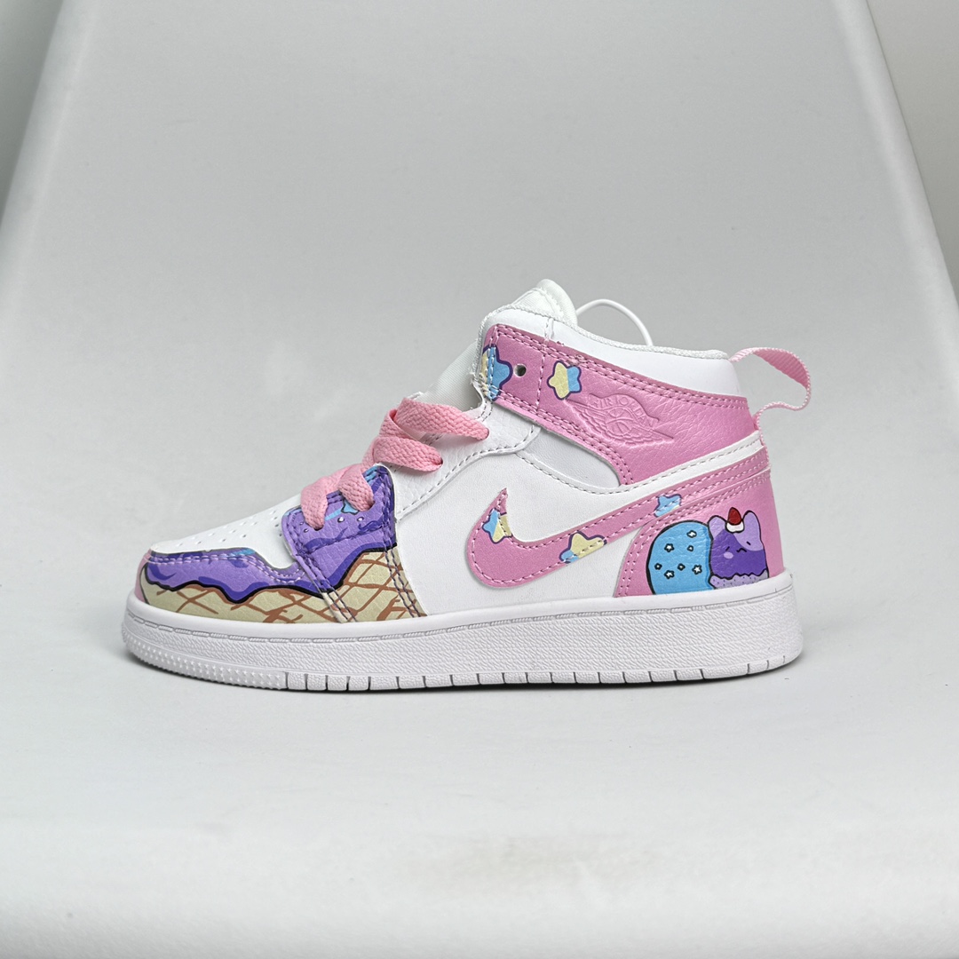 图片[9]-Jordan/乔丹 童鞋版本上线👣你家有个fashion宝贝👶🏻耐克Air Jordan Brand 1 Mid GS\”Hulk\”AJ1乔丹一代低帮经典复古文化休闲运动篮球鞋“乔1低邦童鞋系列” 类型：低邦童鞋 尺码：22 23 24 25 26 27 28 29 30 31 32 33 34 35 36 37 079DND-选品中心