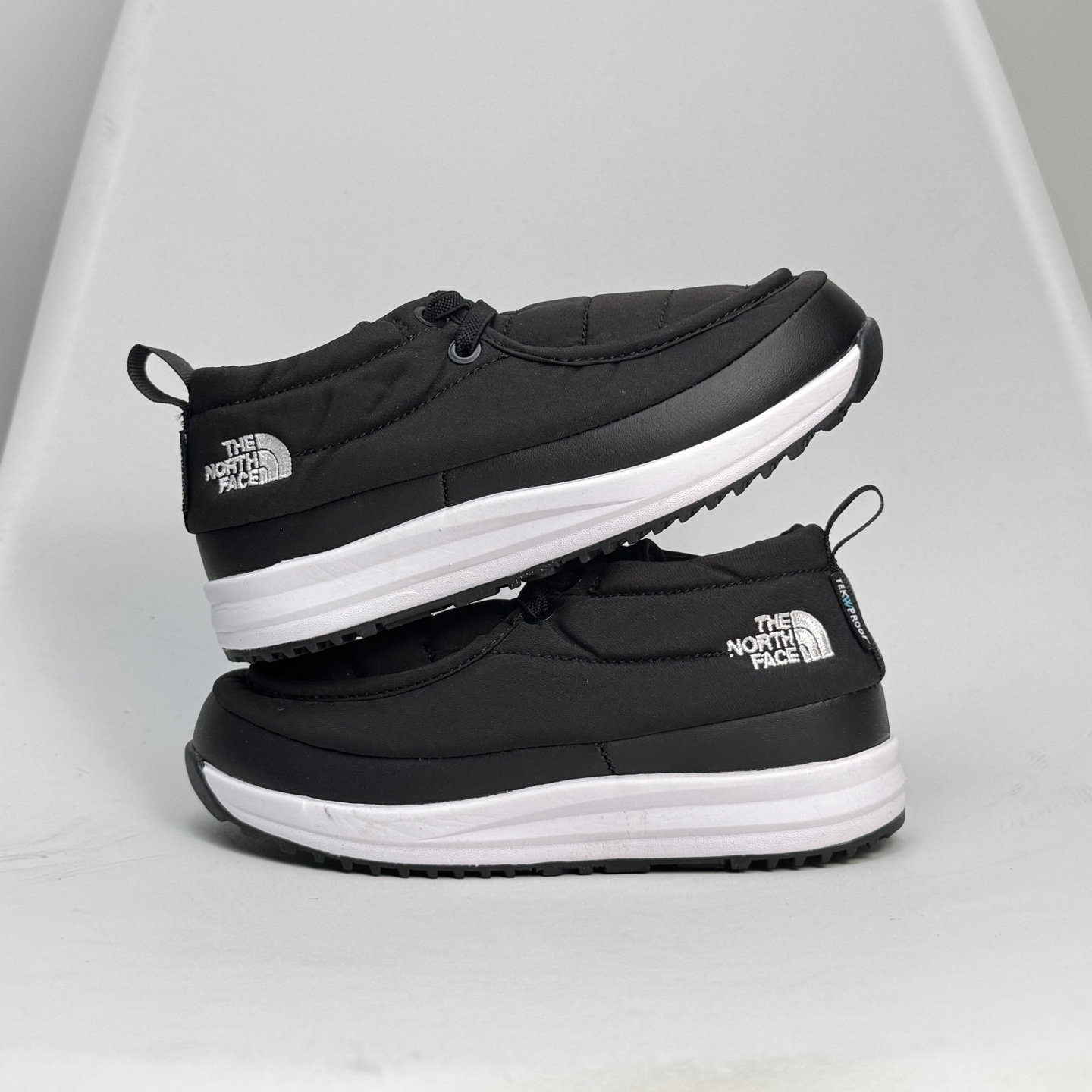 图片[2]-北家新款882松紧带儿童棉鞋 尺码：28-35码 经典北面棉鞋❄️ 松紧带设计，穿脱方便✌🏻 优质面料拼接，保暖又舒适☁️ 原装耐磨防滑大底，脚感超赞👍🏻-选品中心