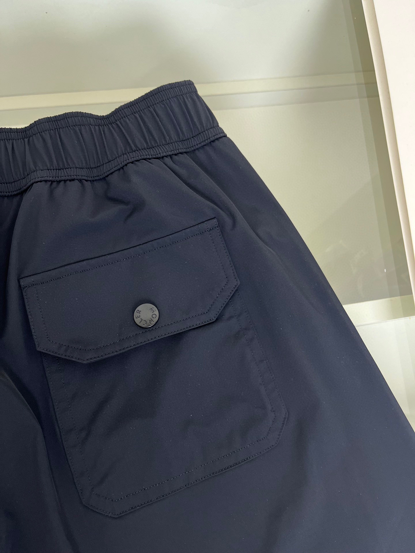 몽클레어 자수 웨빙 남성 캐주얼 반바지 52656 이미지 7