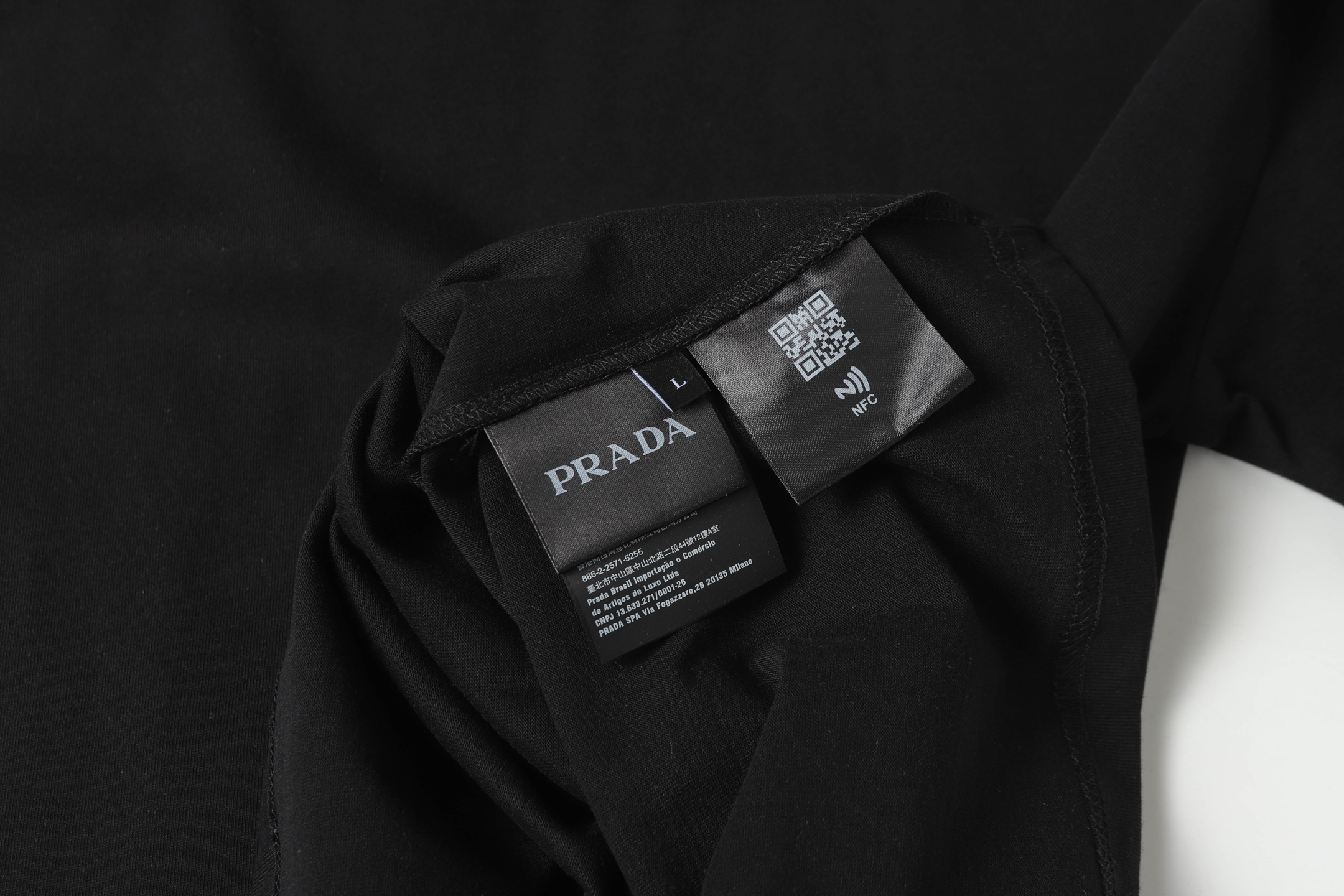 Custom Prada Foundation Pentagram Shorts T-Shirt: Top-Quality, Customized Design, 280g Cotton - 图片 6