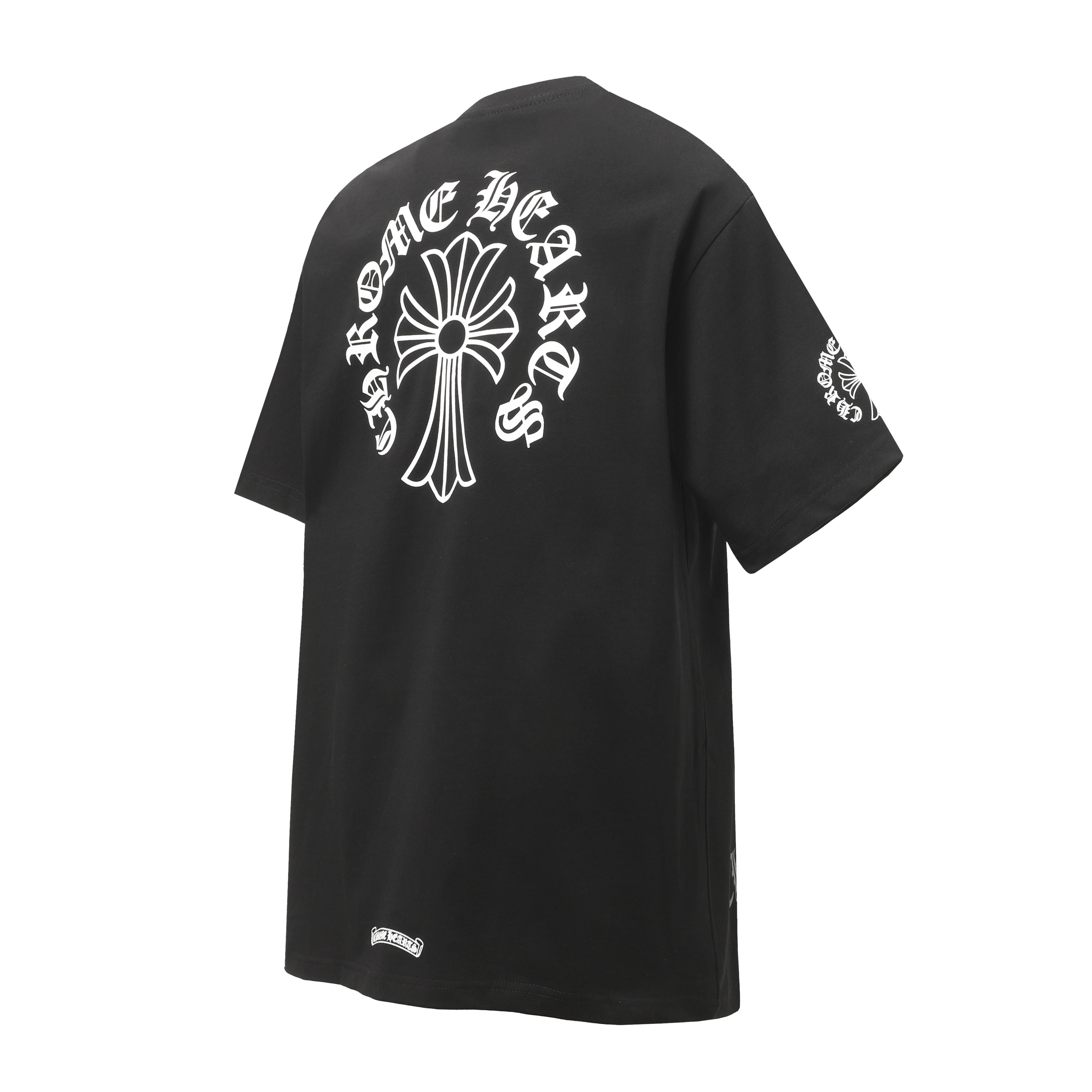 Chrome Hearts CH Greek Cross T-sleeves: Top Quality Customised Cotton Shirt - 图片 2