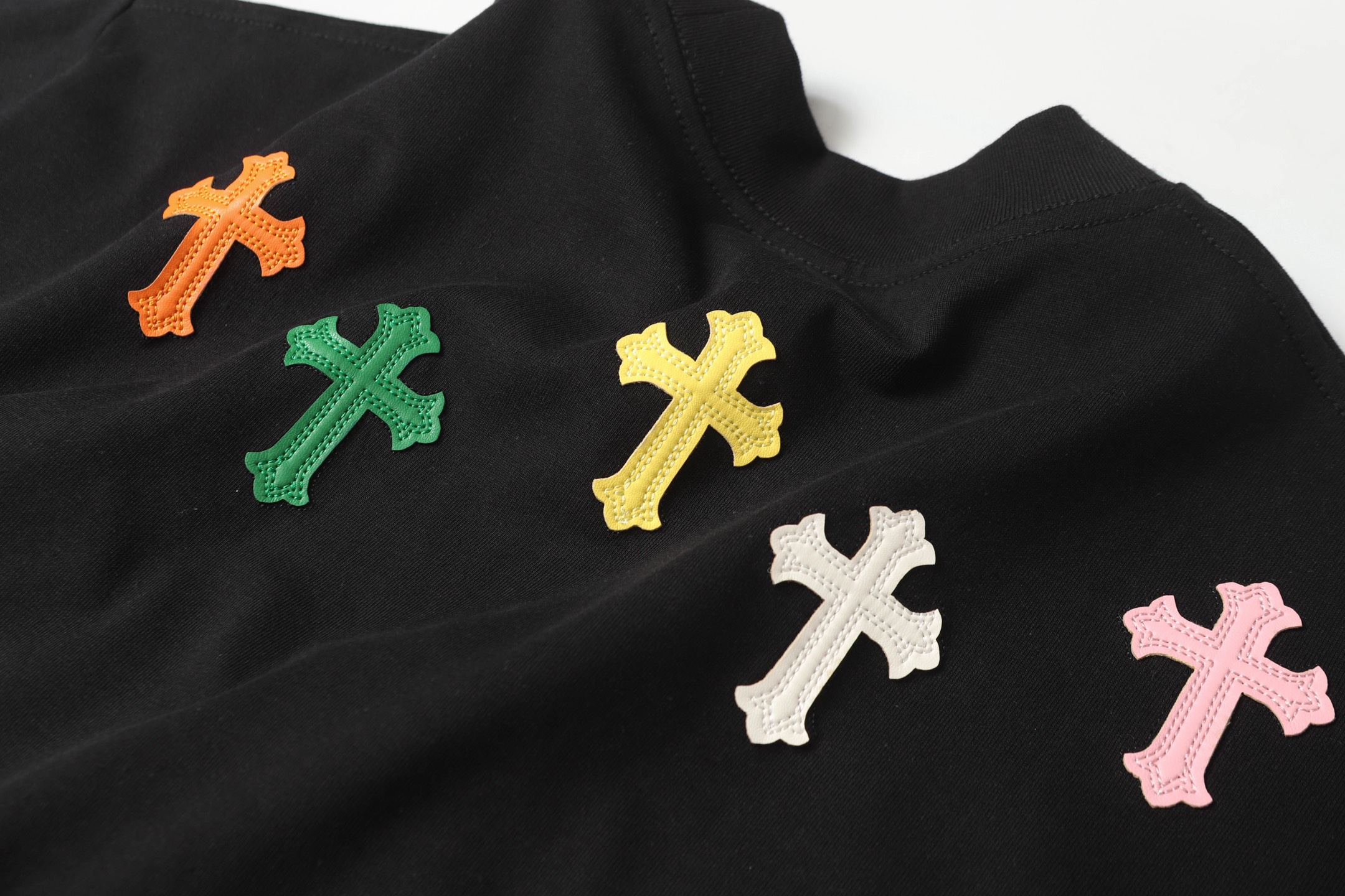 Chrome Hearts CH Crusoe Crusades T-shirt: Custom-made, Top Quality, 280g Cotton - 图片 7