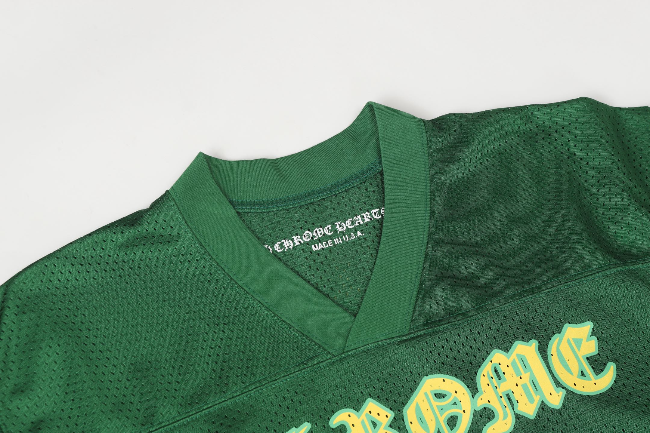 Chrome Hearts Green Mesh Double Layer Ice Hockey Jersey Sportswear Set 5 i1754081247594 5024 0 3