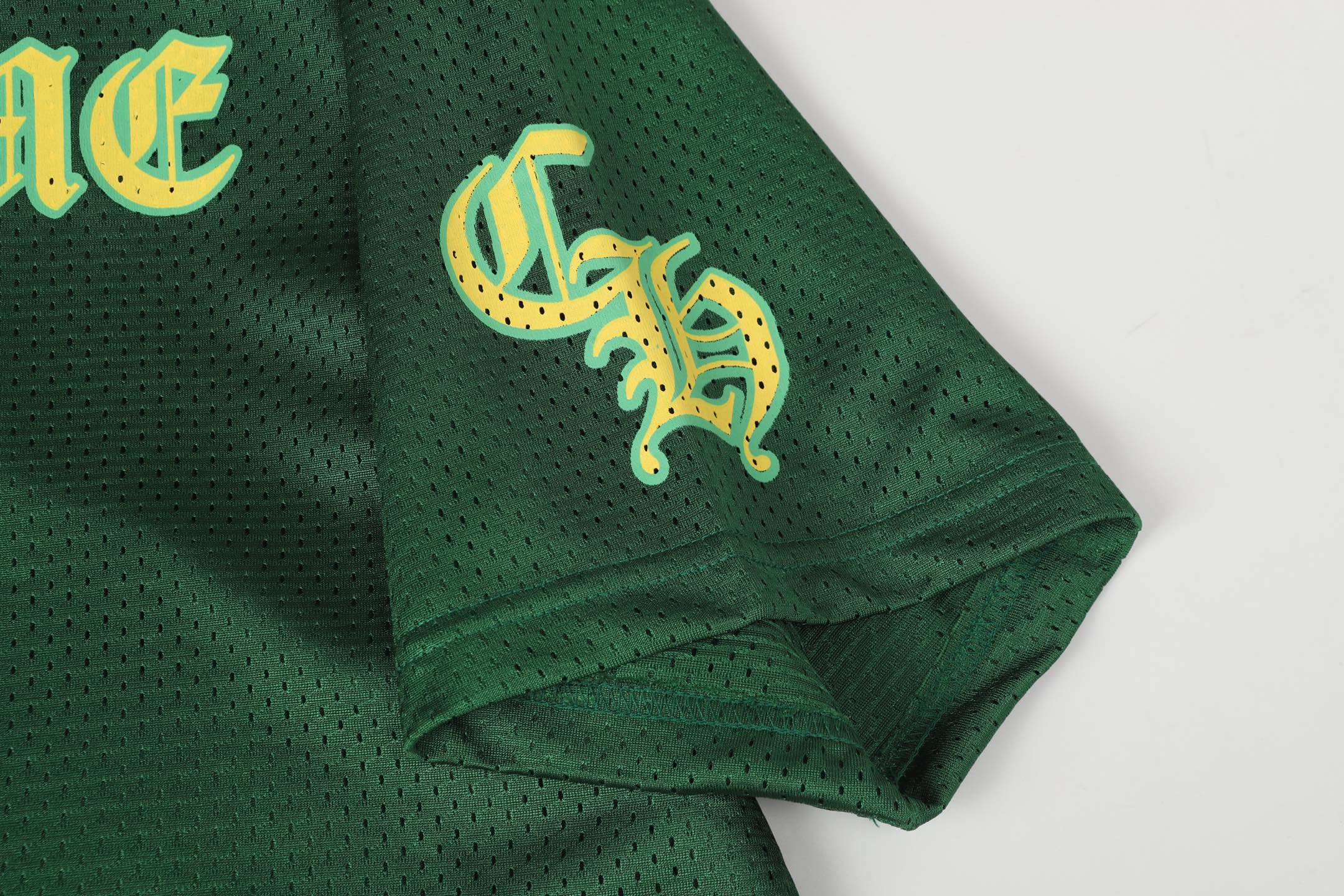 Chrome Hearts Green Mesh Double Layer Ice Hockey Jersey Sportswear Set 9 i1754081254037 7787 0 7