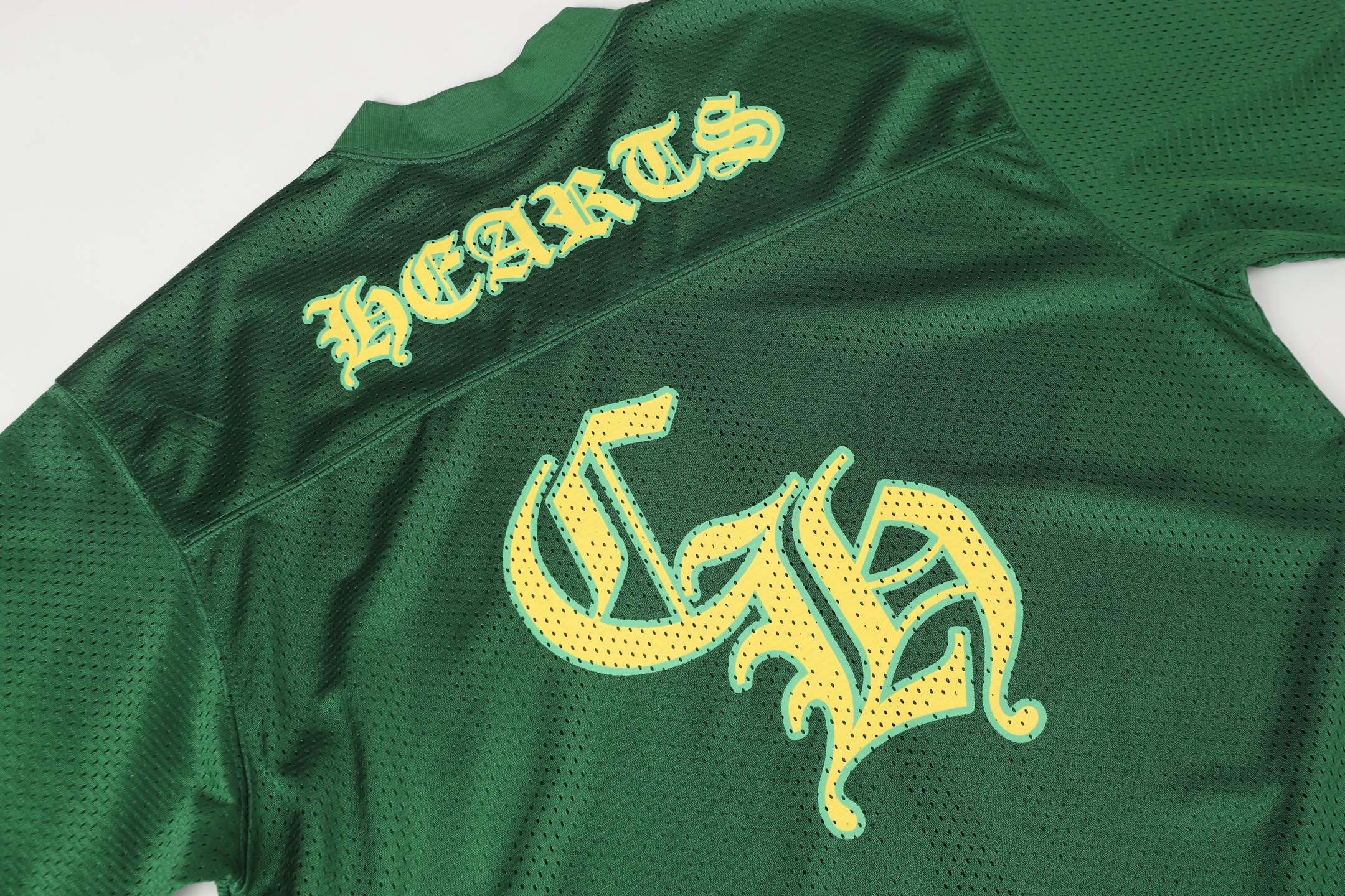 Chrome Hearts Green Mesh Double Layer Ice Hockey Jersey Sportswear Set 14 i1754081254077 5069 0 12