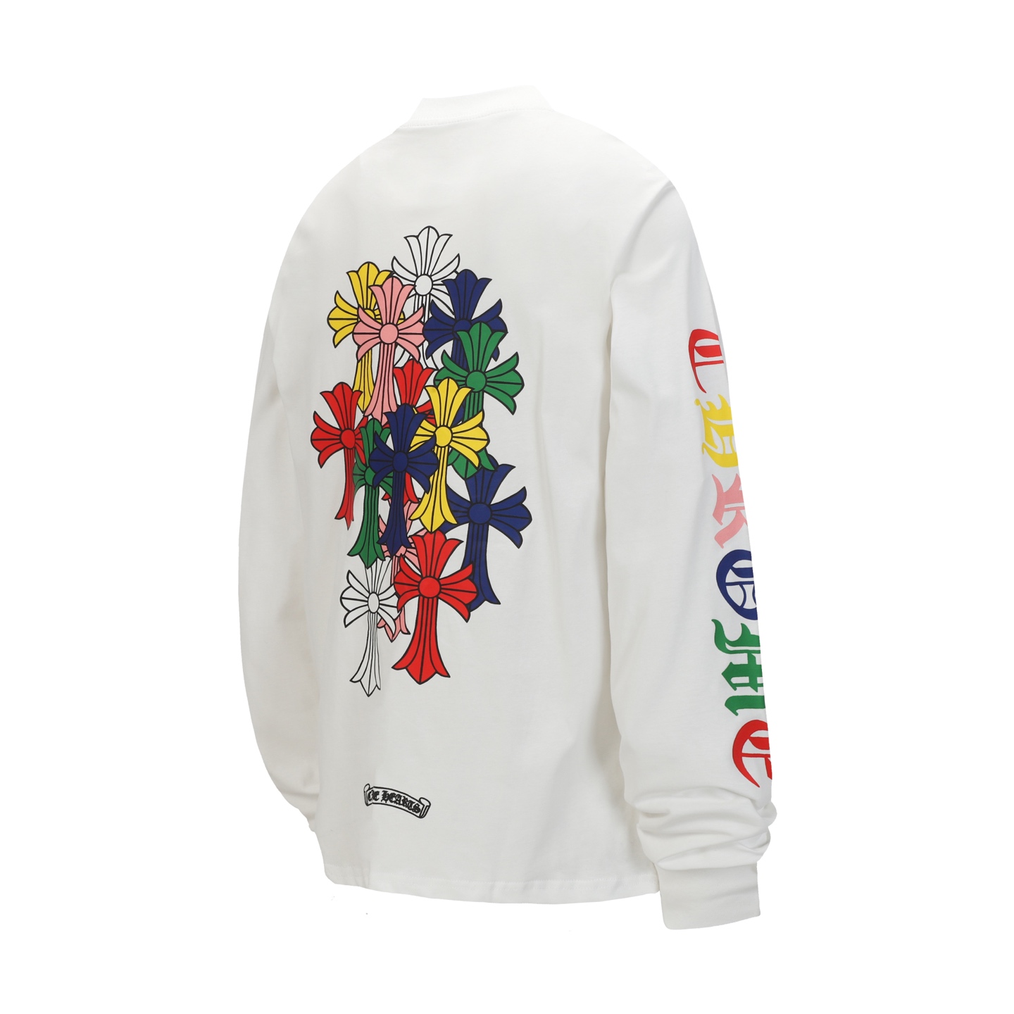 Chrome Hearts Long Sleeve T-Shirt with Colorful Crosses and Lettering 3 i1754469808861 1404 0 5