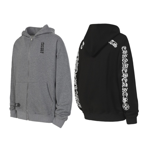 Chrome Hearts High-Density Zip-Up Hoodie Cardigan - Soft & Comfortable 1 Chrome Hearts High-Density Zip-Up Hoodie Cardigan - Soft & Comfortable