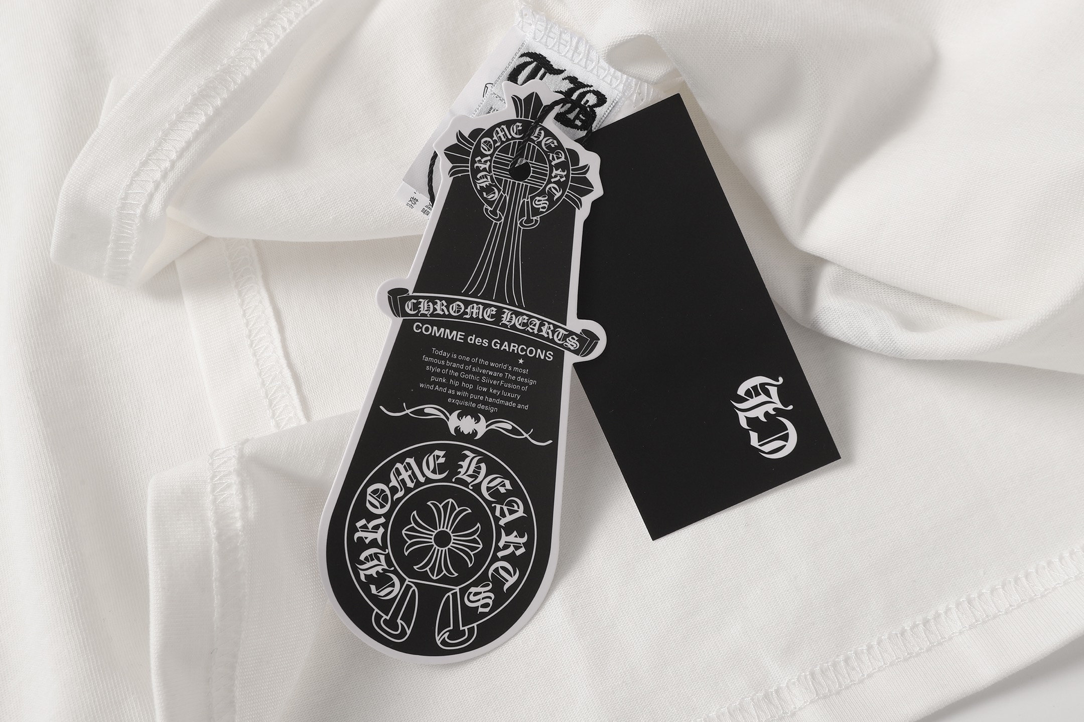 Chrome Hearts Chrome Hearts CH 克罗心彩色马蹄梵文字母印花短袖T桖