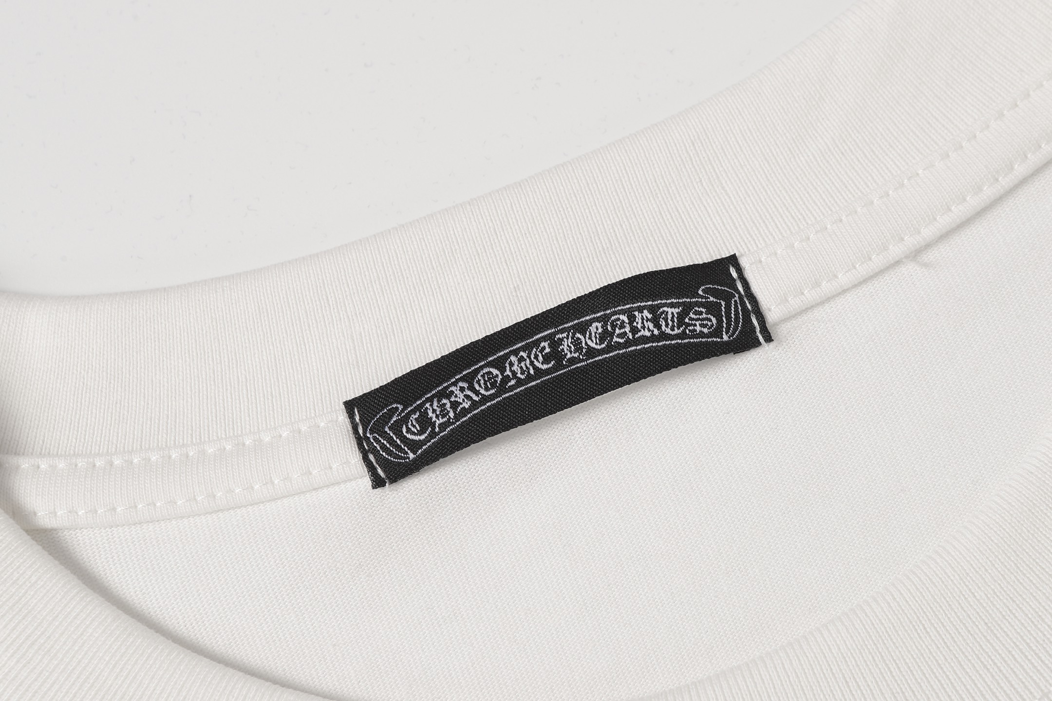 Chrome Hearts Chrome Hearts CH 克罗心彩色马蹄梵文字母印花短袖T桖